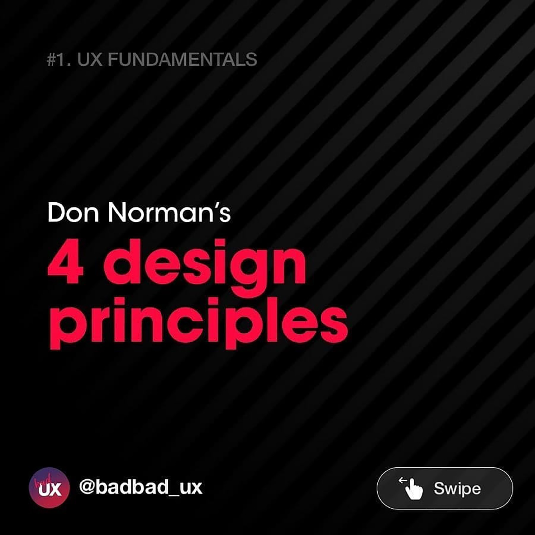 Don Norman's 4 design principles UIBundle