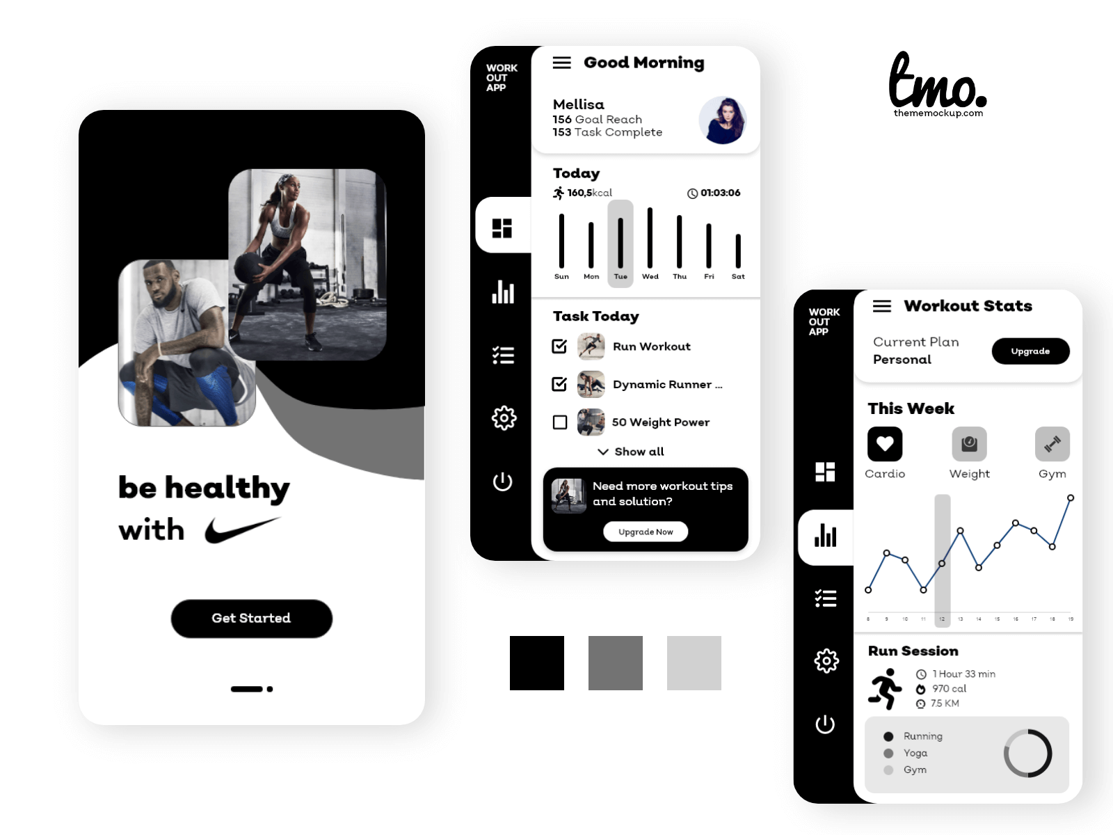 Nike Workout Redesign App Concept cover image