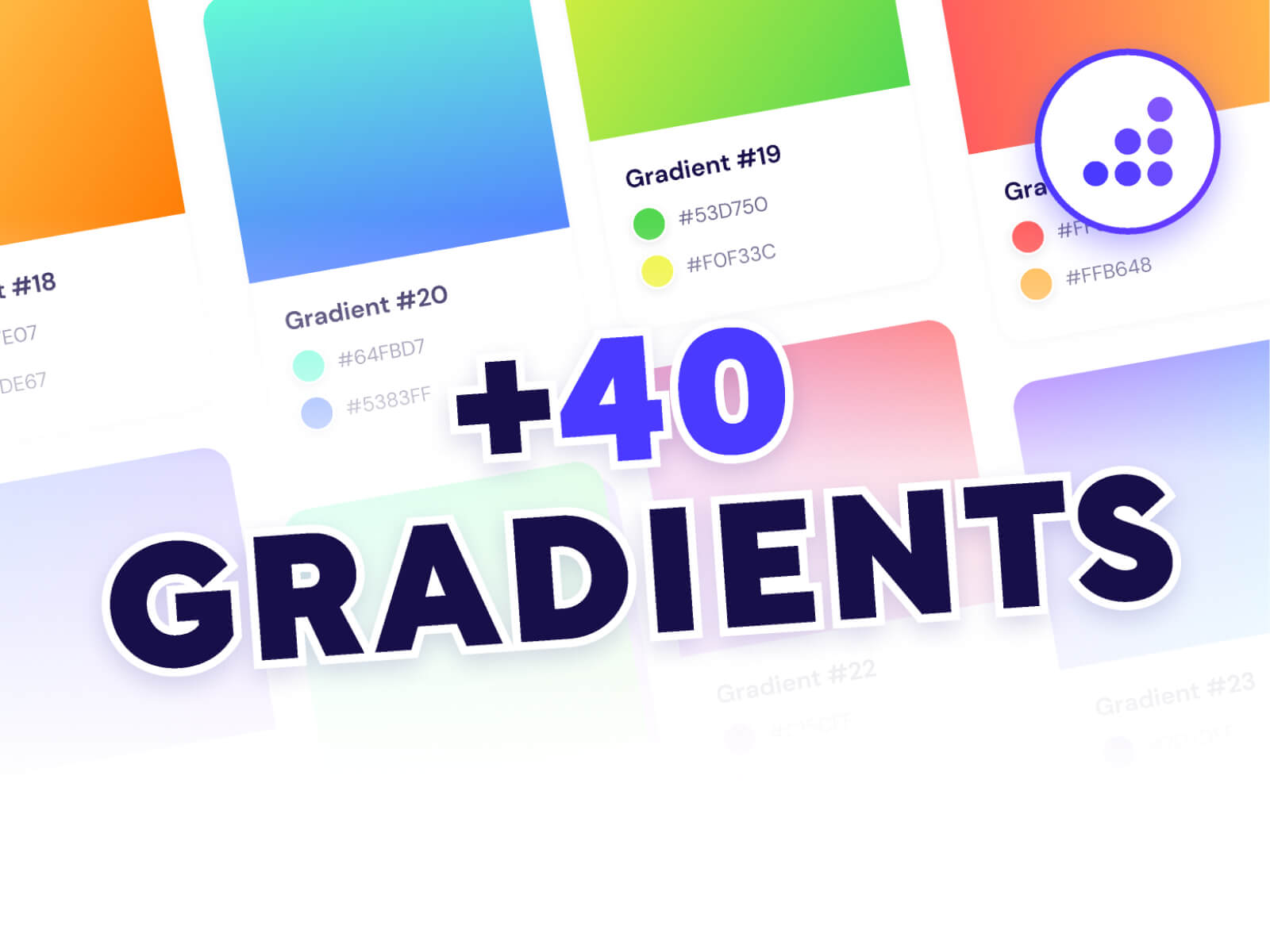 40 Gradients | BRIX Templates cover image