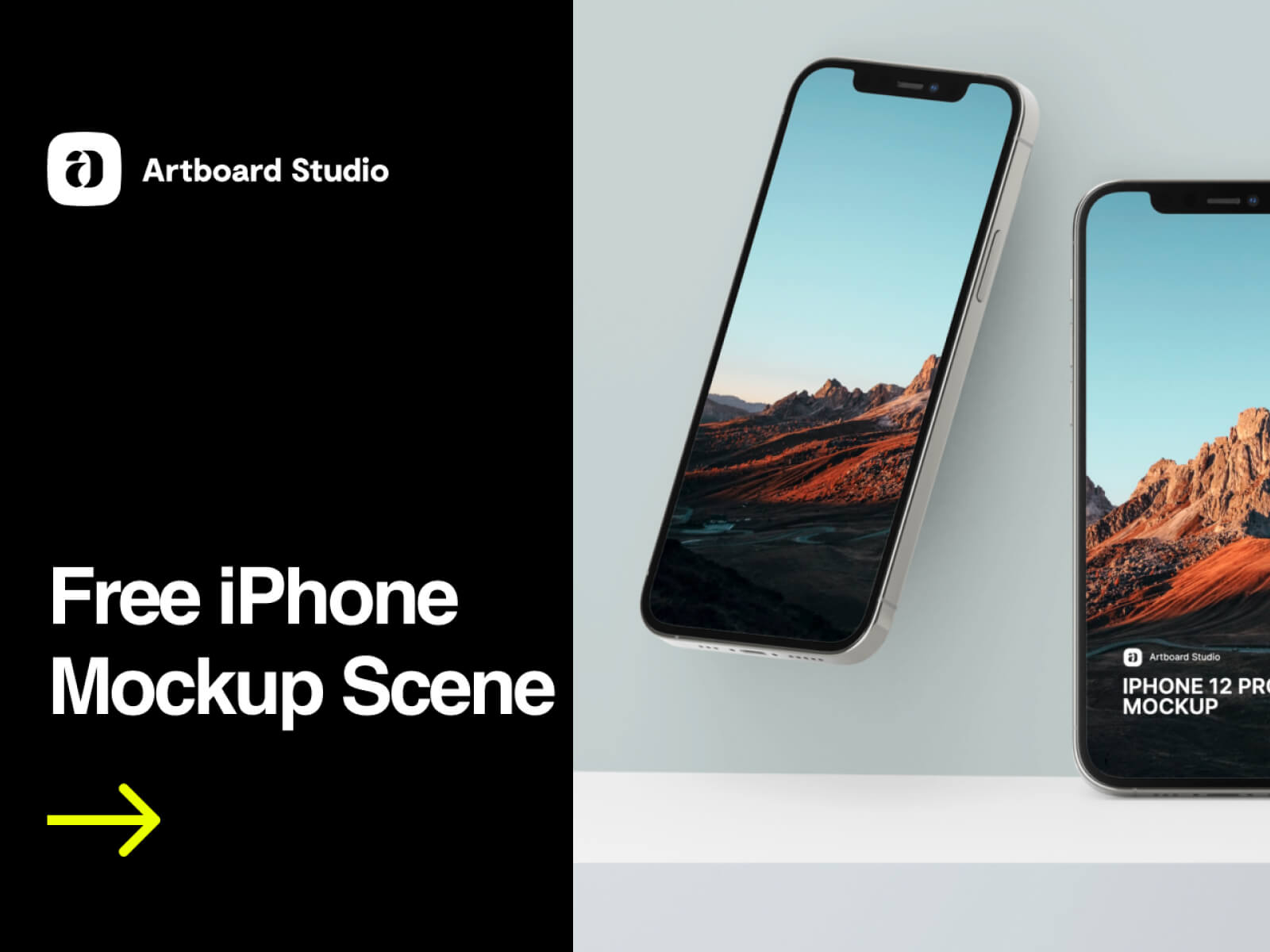 iPhone Mockup Scene cover image