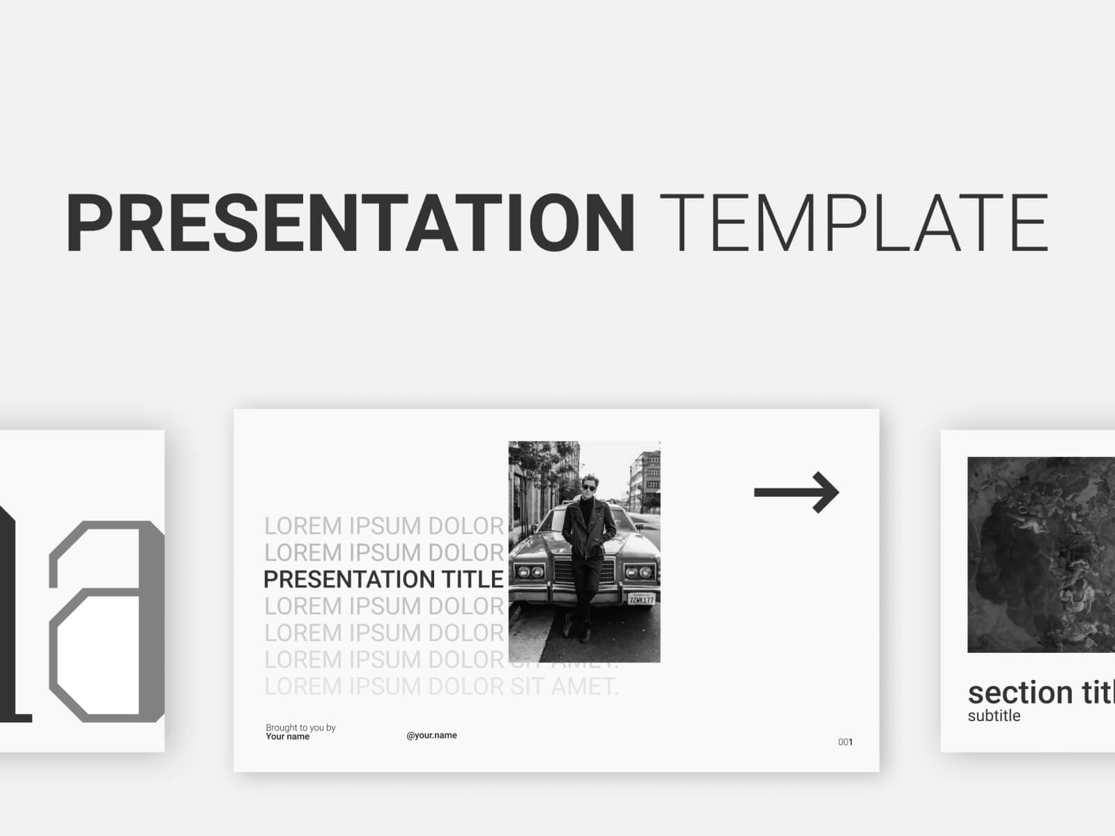 Presentation/Slides Template cover image