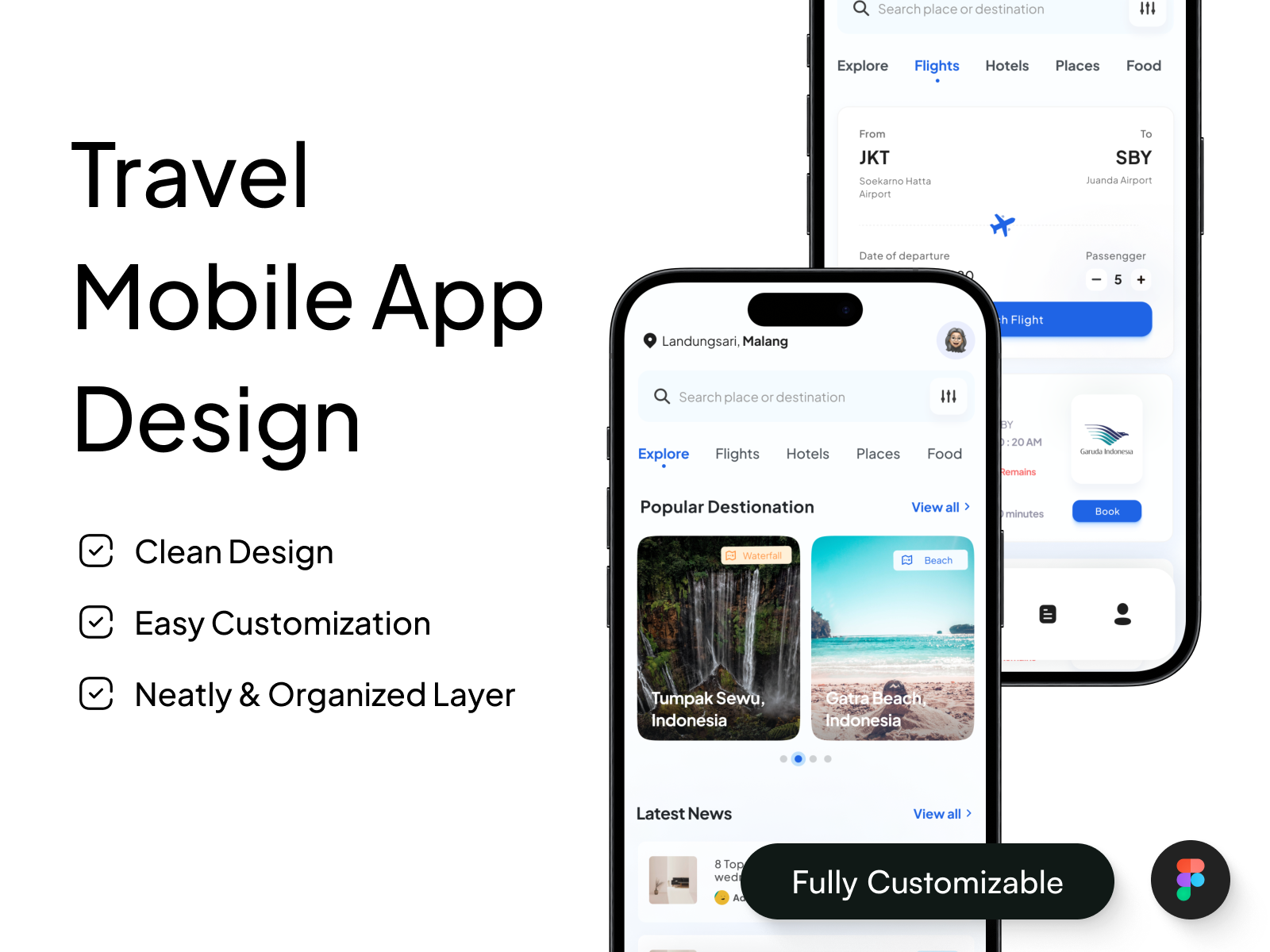 Travel Mobile App Design cover image