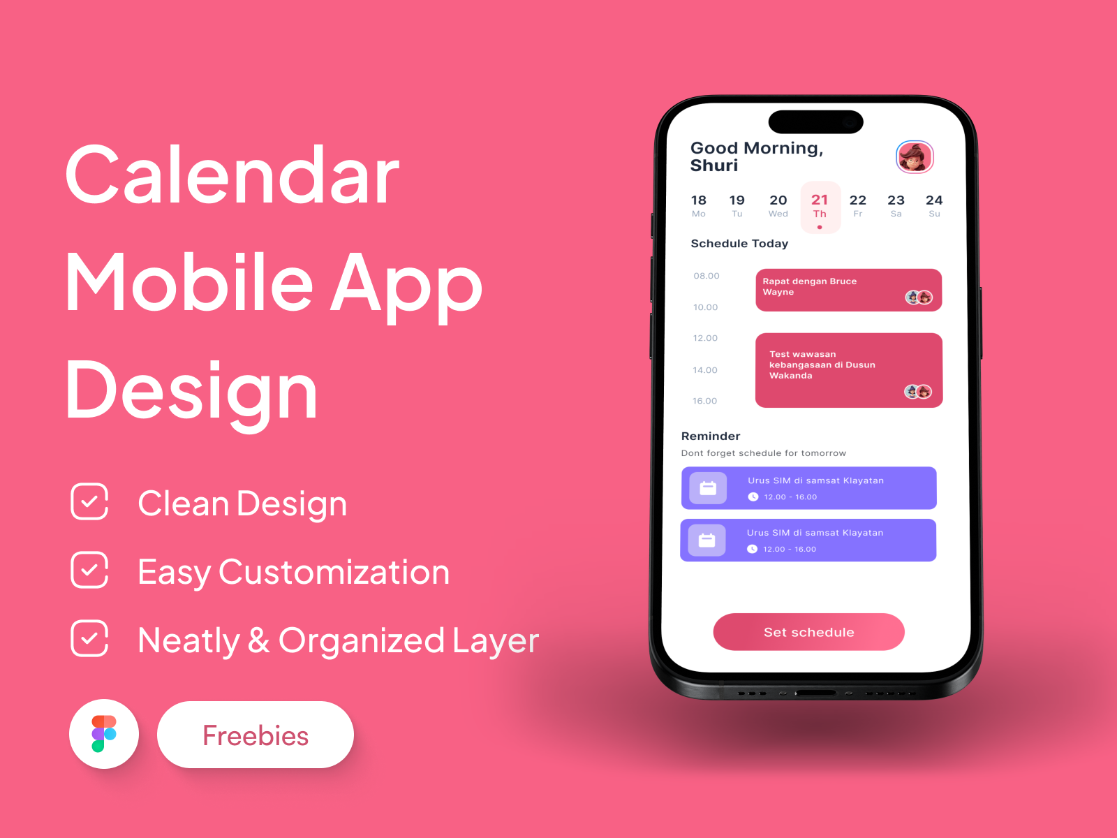 Calendar Mobile App cover image