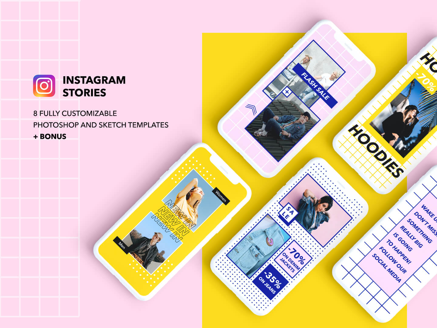 Instagram templates presentation image