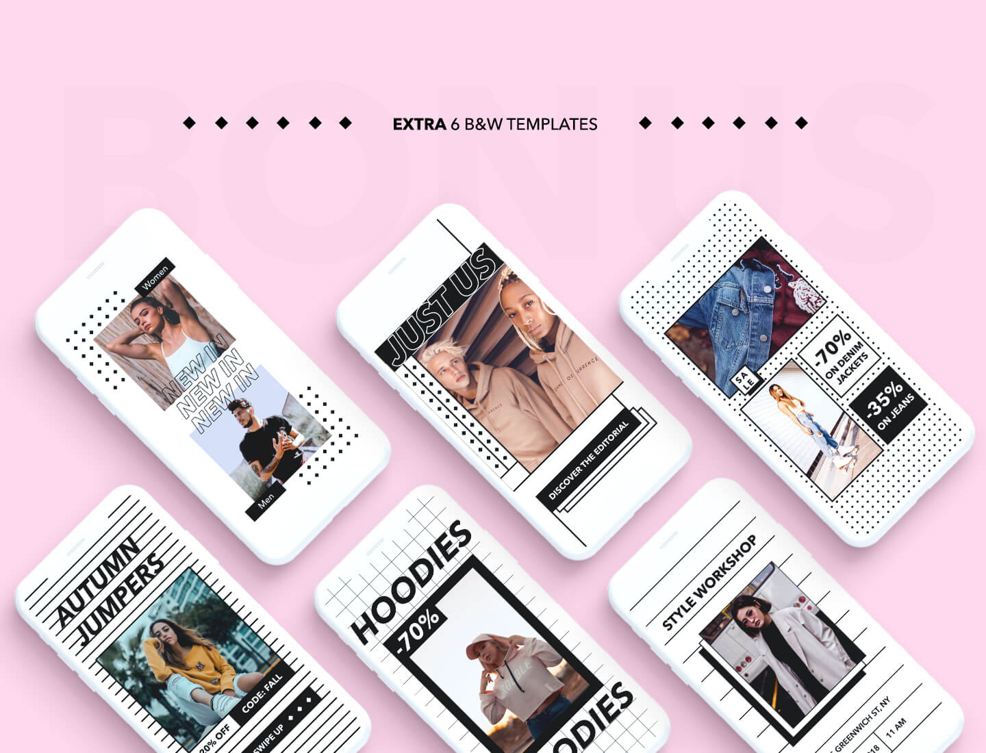 Instagram templates presentation image
