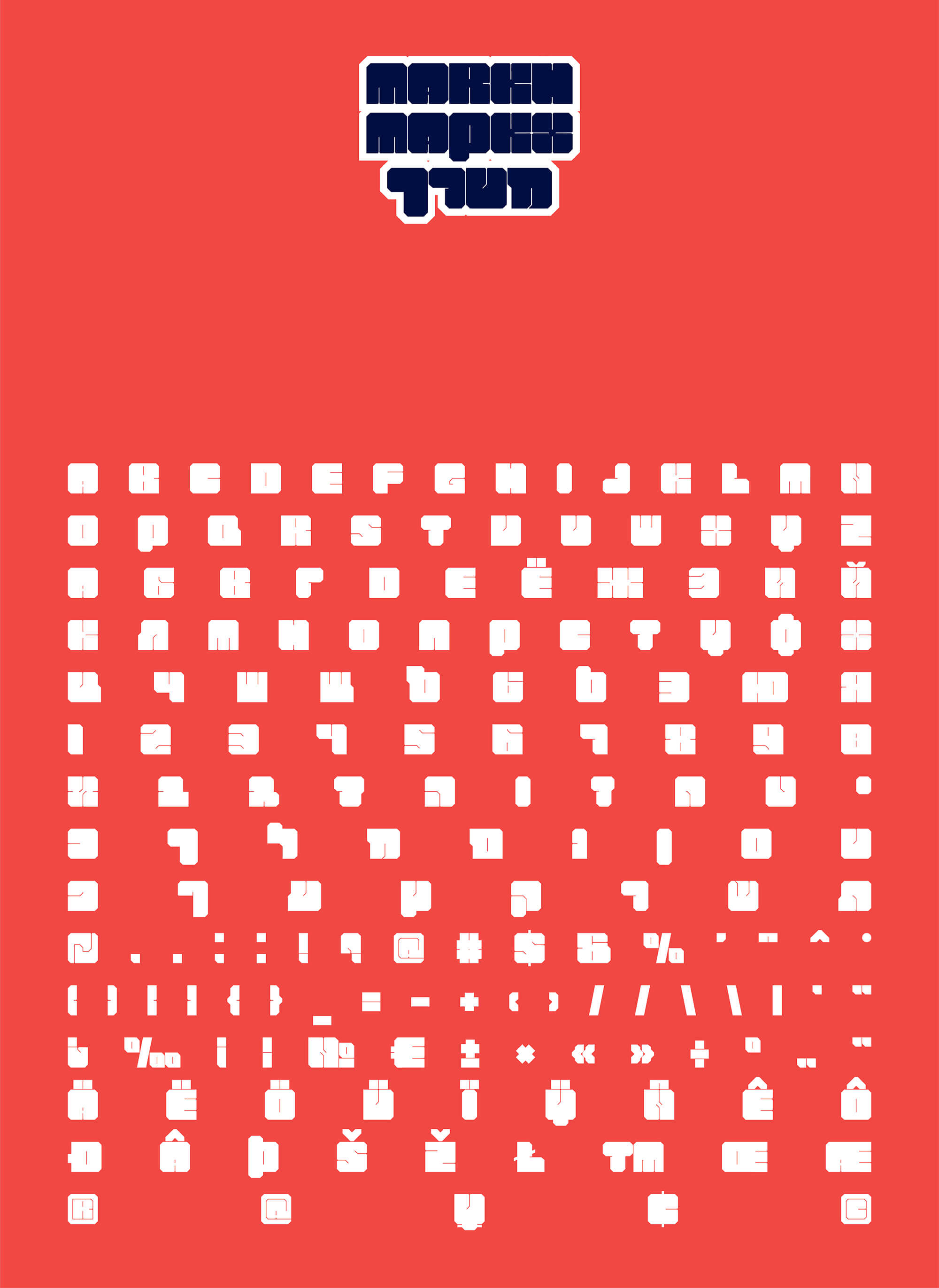 MARKH FREE FONT presentation image