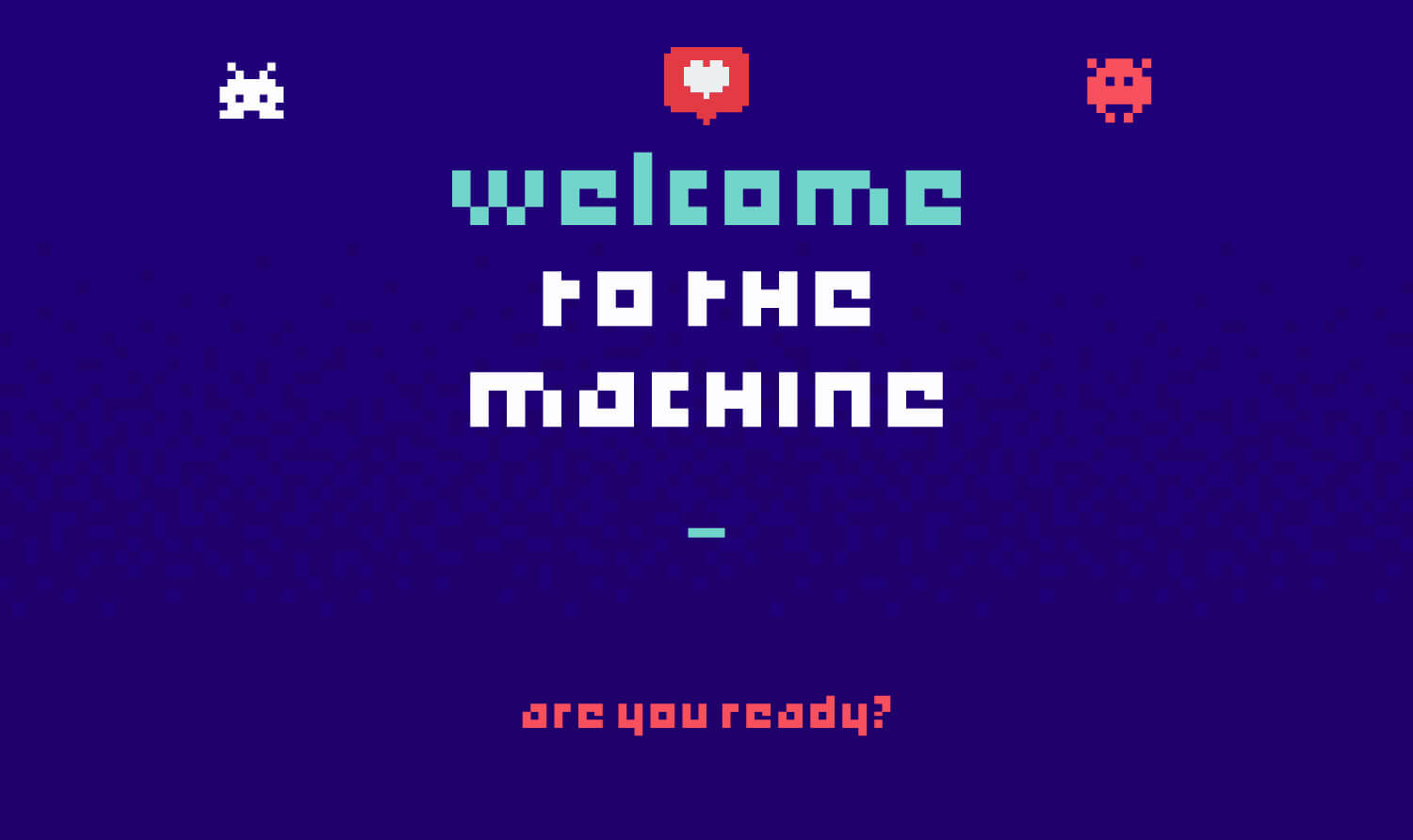 Game Over font presentation image