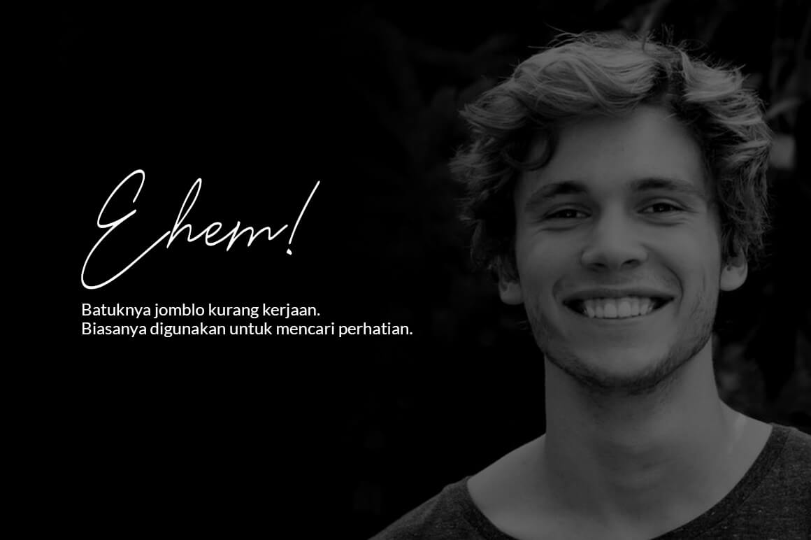 Reman Script Free Font presentation image