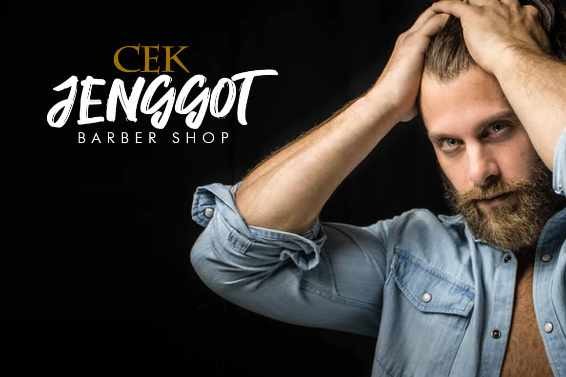 Rogeu Brush Font presentation image