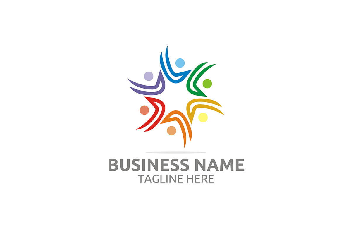 6 Modern Logo Template 4 presentation image