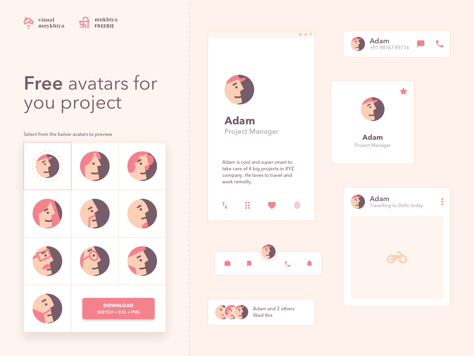 Avatar freebie presentation image