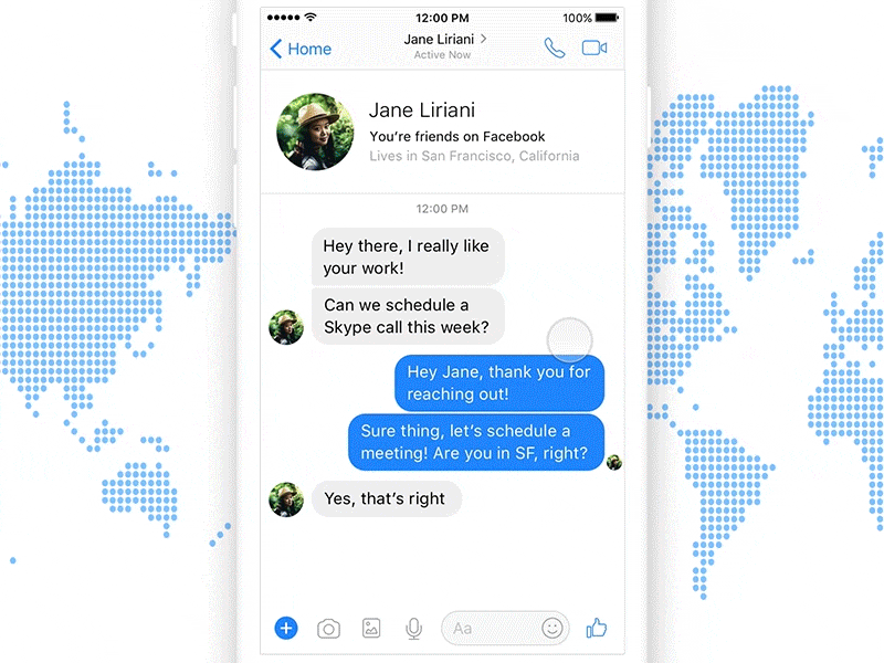 Time Zone Messenger Extension presentation image
