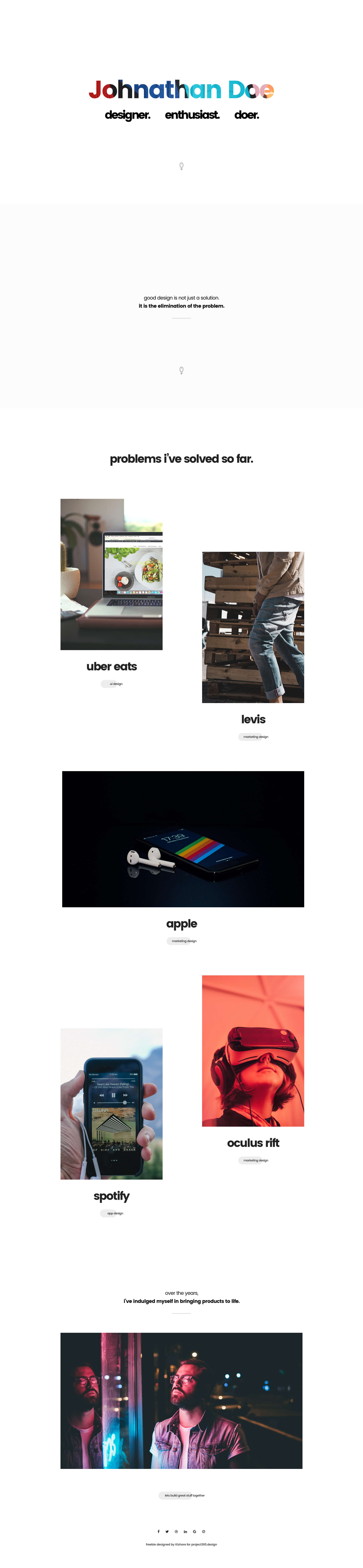 Designer365 Portfolio | Day 26/365 - Project365 presentation image