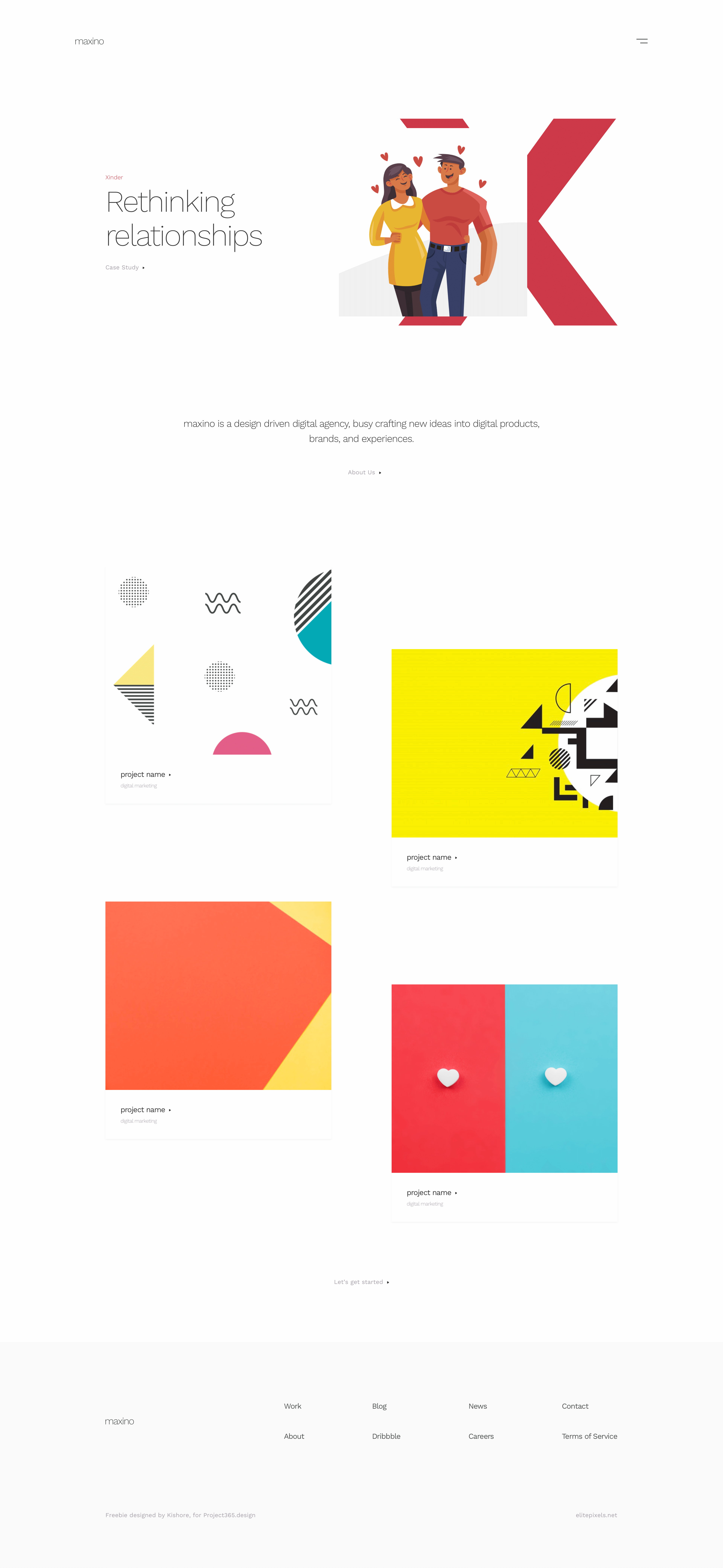 Digital Agency Home | Day 47/365 - Project365 presentation image