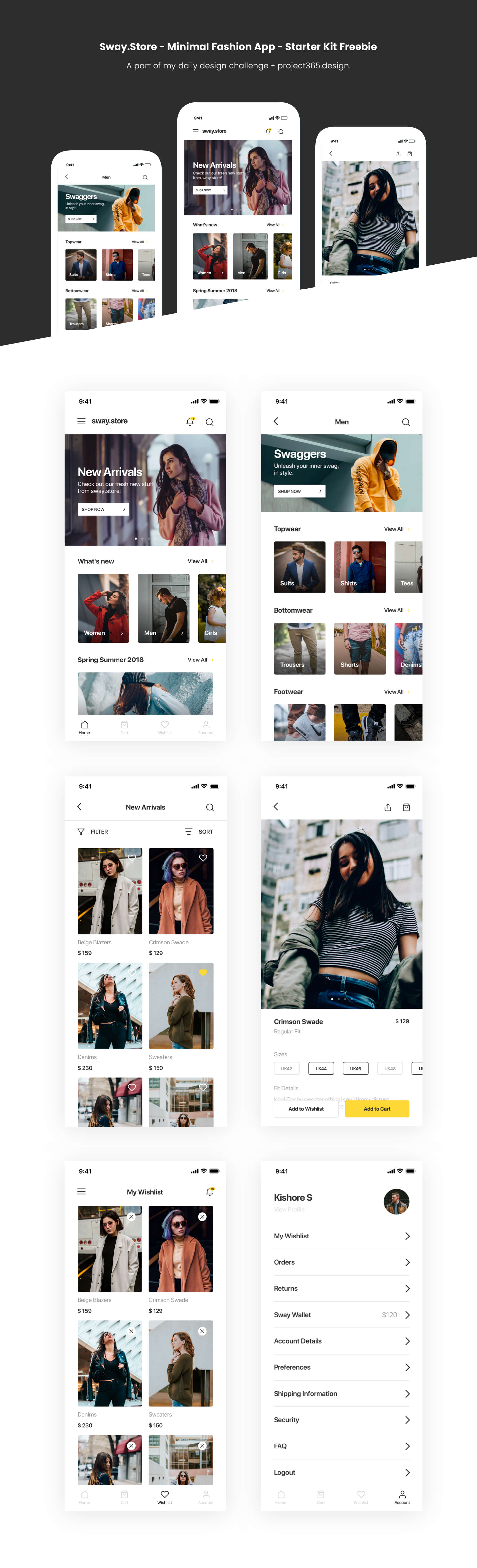 Fashion Store App | Day 152/365 - Project365 presentation image