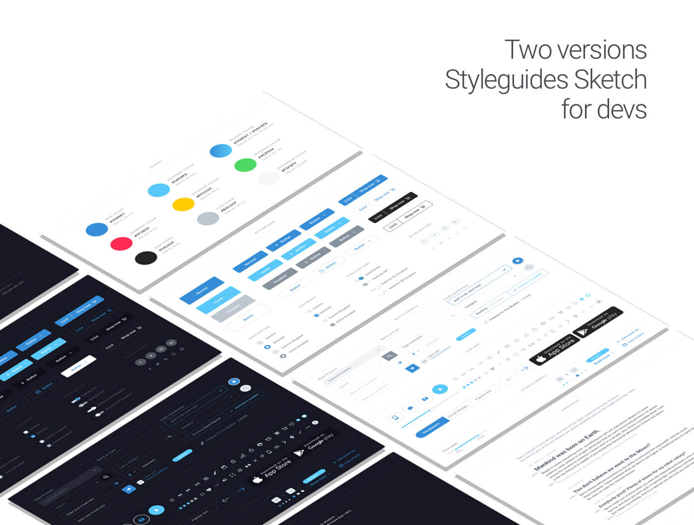 Ataman Web UI Kit - Templates For Sketch & Photoshop CC presentation image