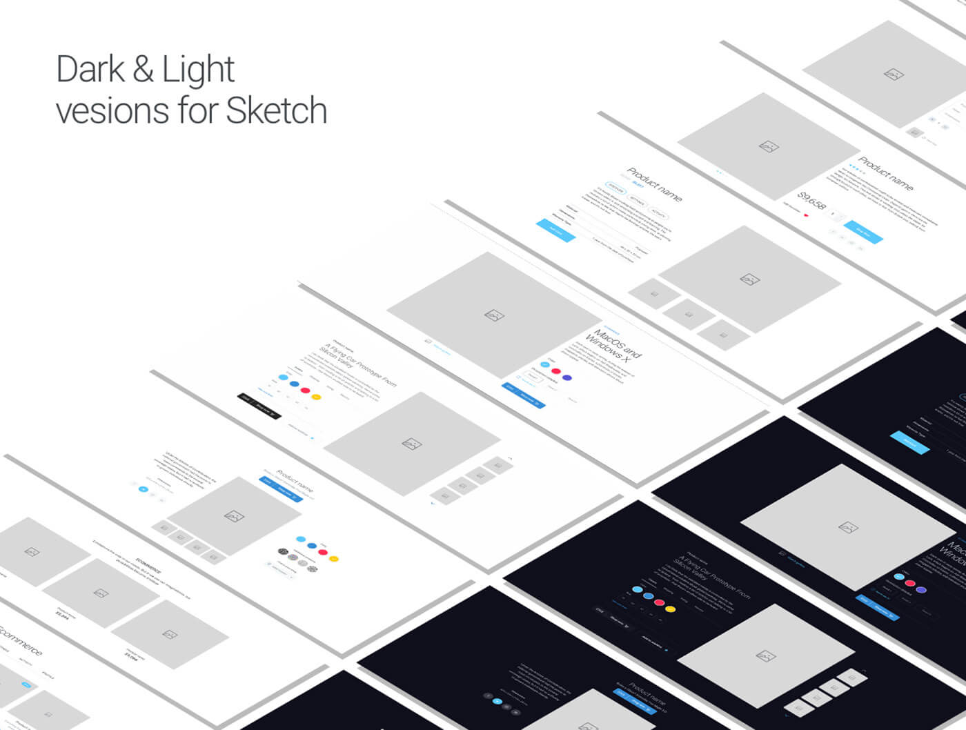 Ataman Web UI Kit - Templates For Sketch & Photoshop CC presentation image