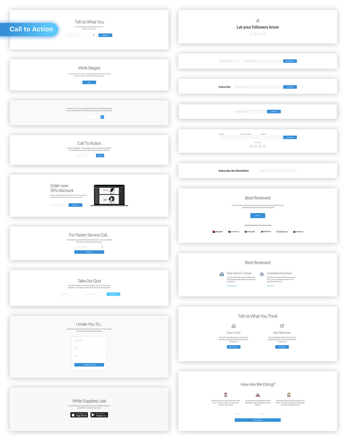 Ataman Web UI Kit - Templates For Sketch & Photoshop CC presentation image