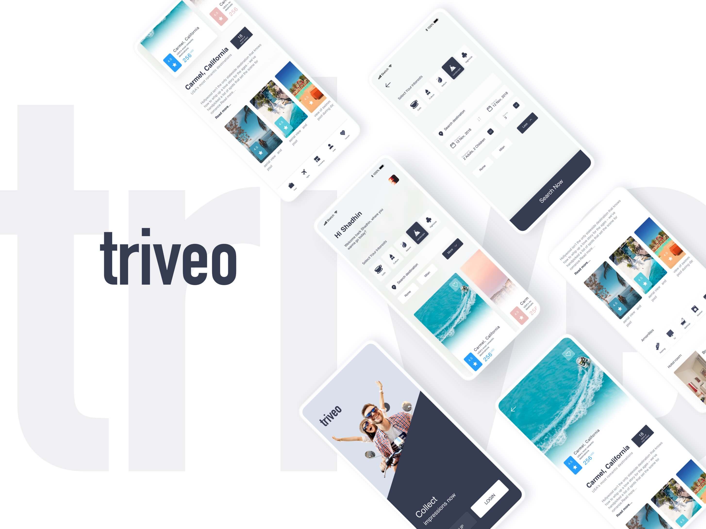 Travel Booking App presentation image