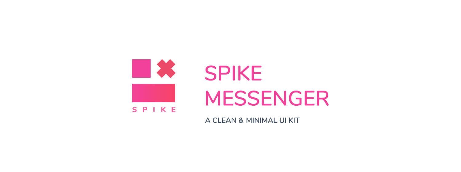 Spike Messenger UI Kit presentation image