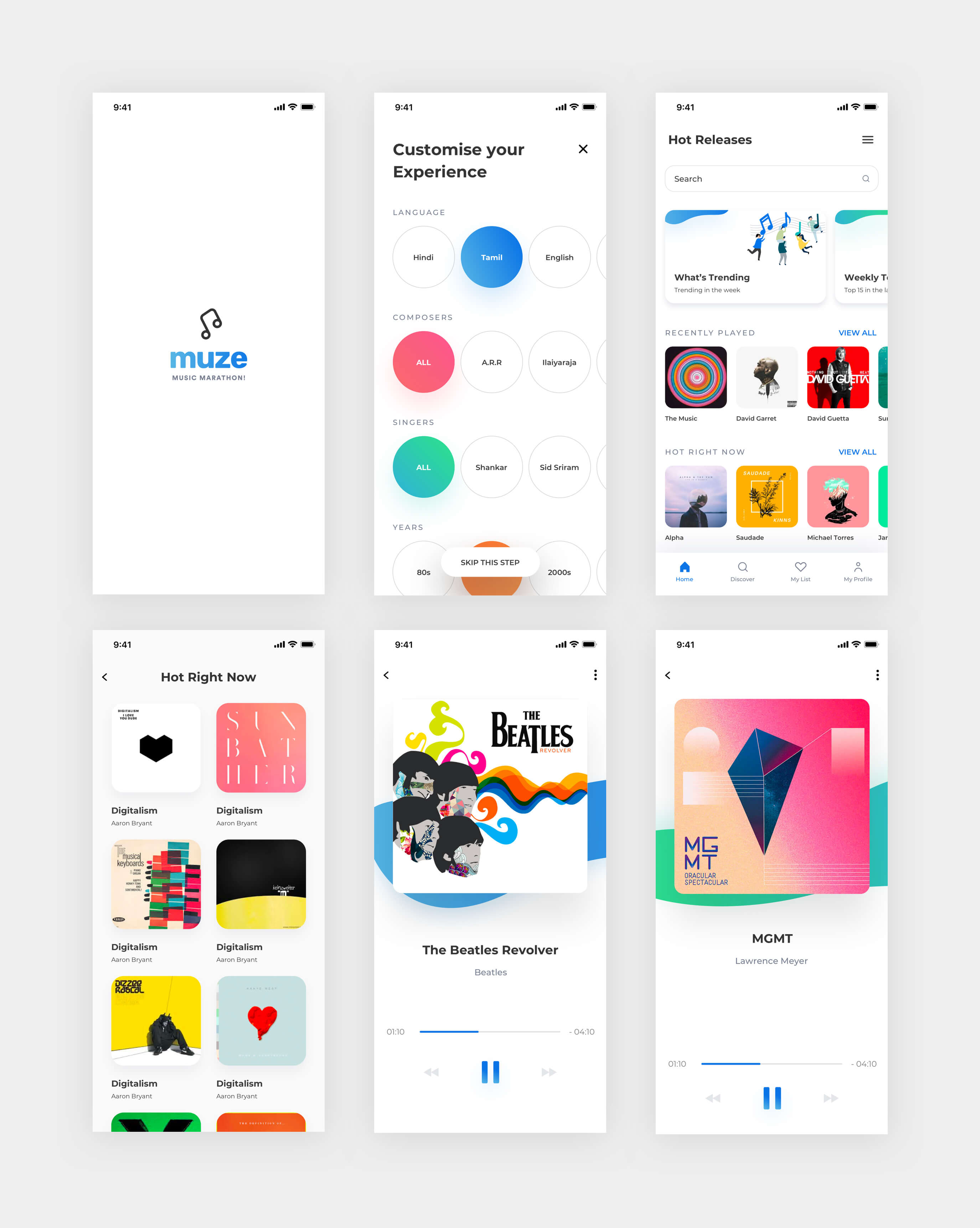 Music Streaming App | Day 341/365 - Project365 presentation image