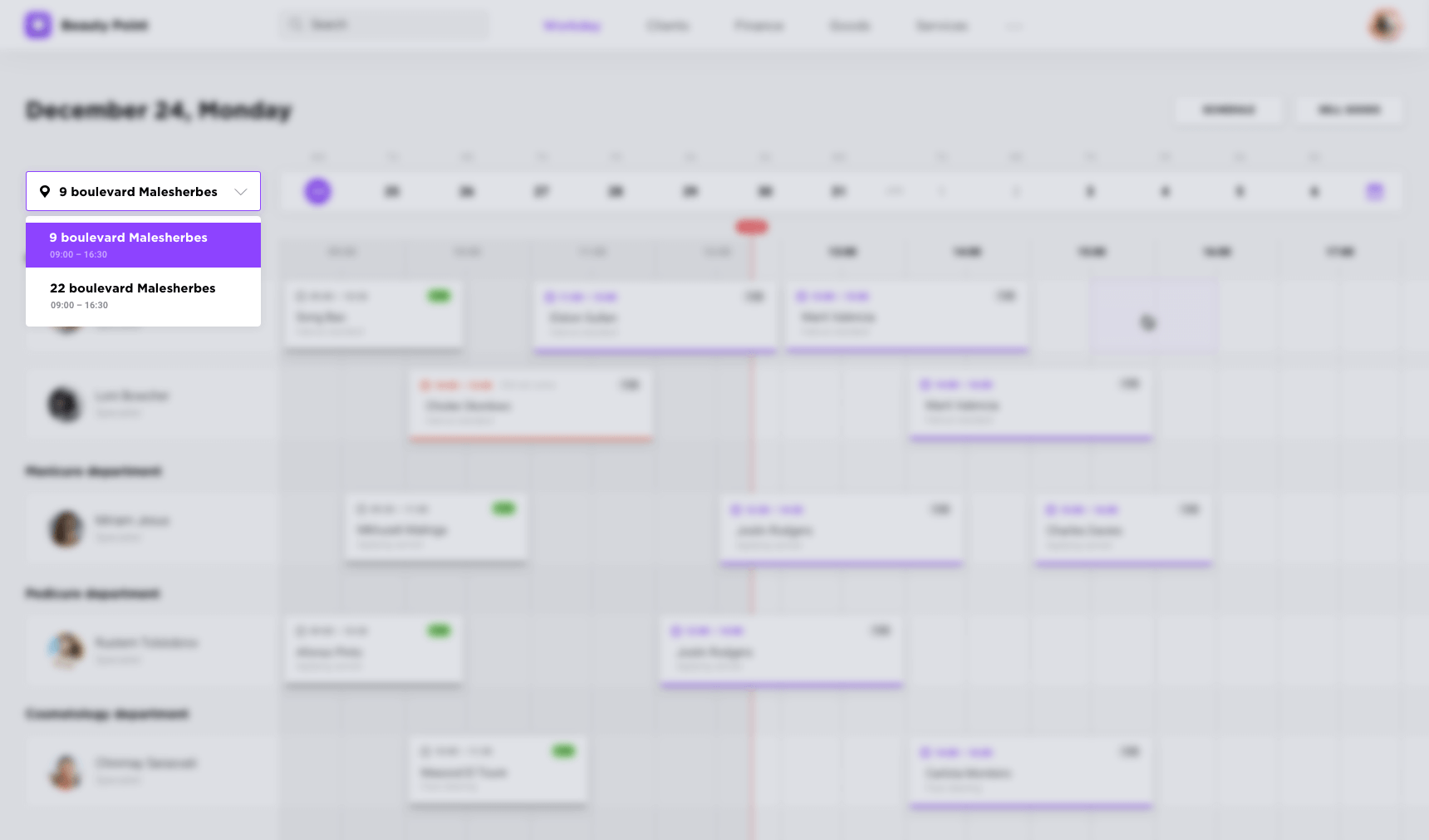 Beauty Point Dashboard presentation image