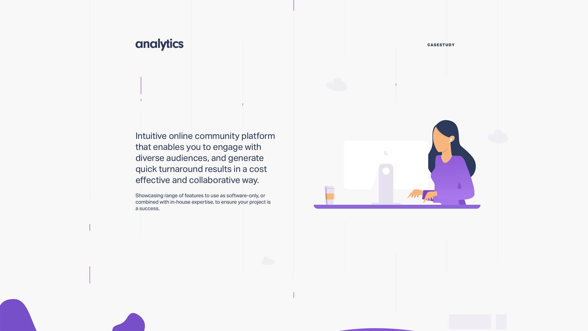 Analytics UI Kit by DtailStudio.com presentation image