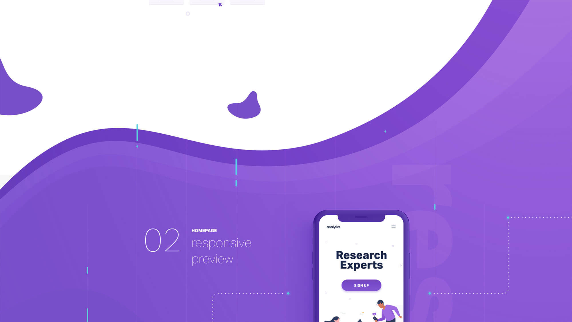Analytics UI Kit by DtailStudio.com presentation image