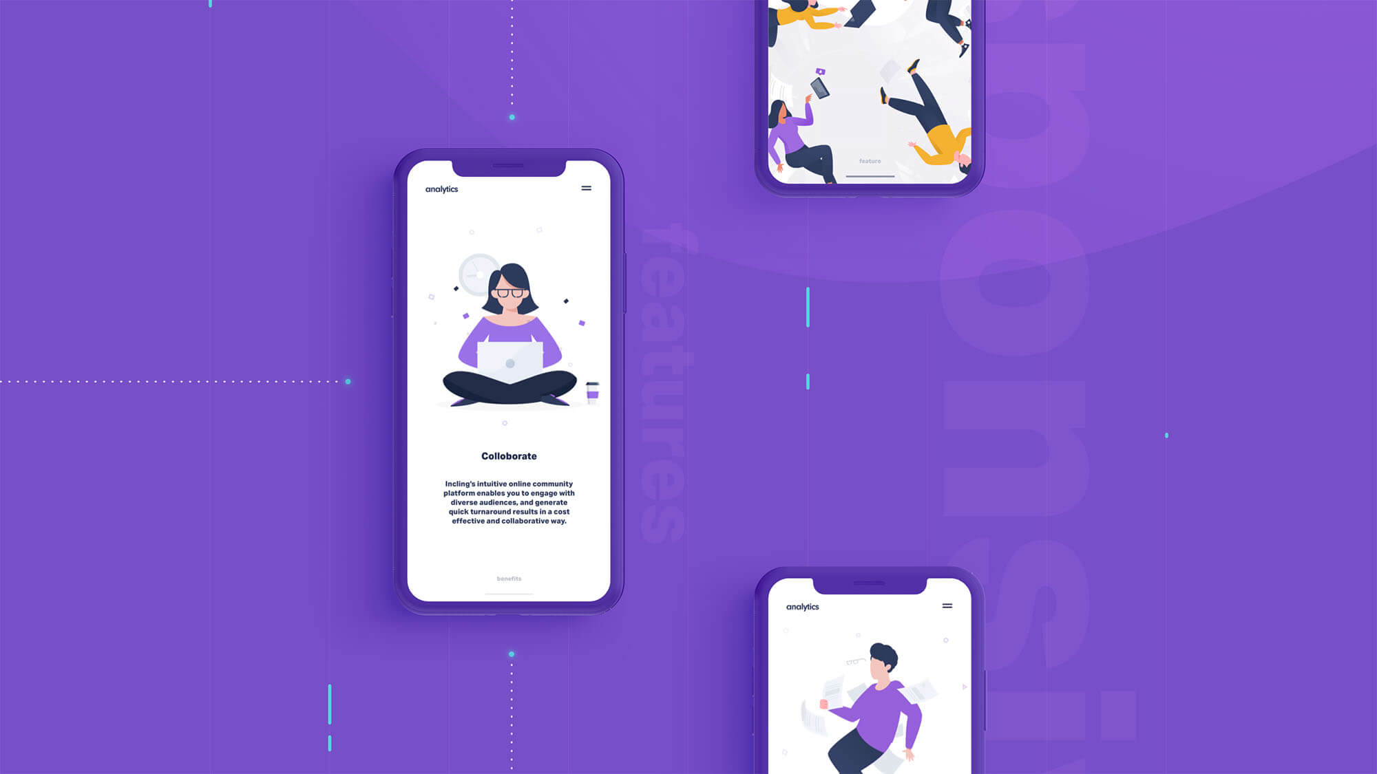 Analytics UI Kit by DtailStudio.com presentation image