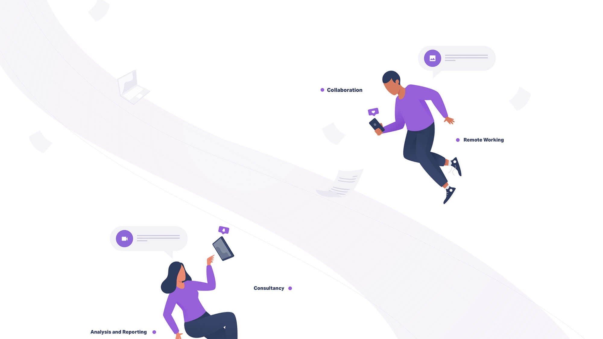 Analytics UI Kit by DtailStudio.com presentation image
