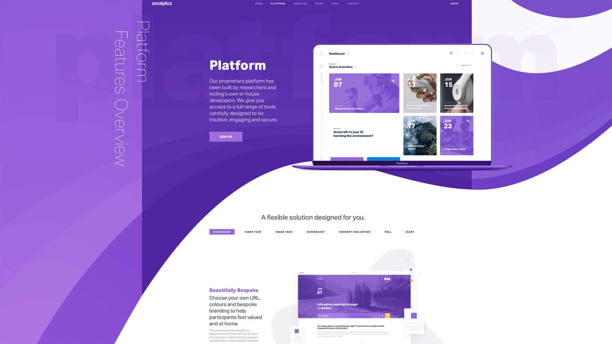 Analytics UI Kit by DtailStudio.com presentation image