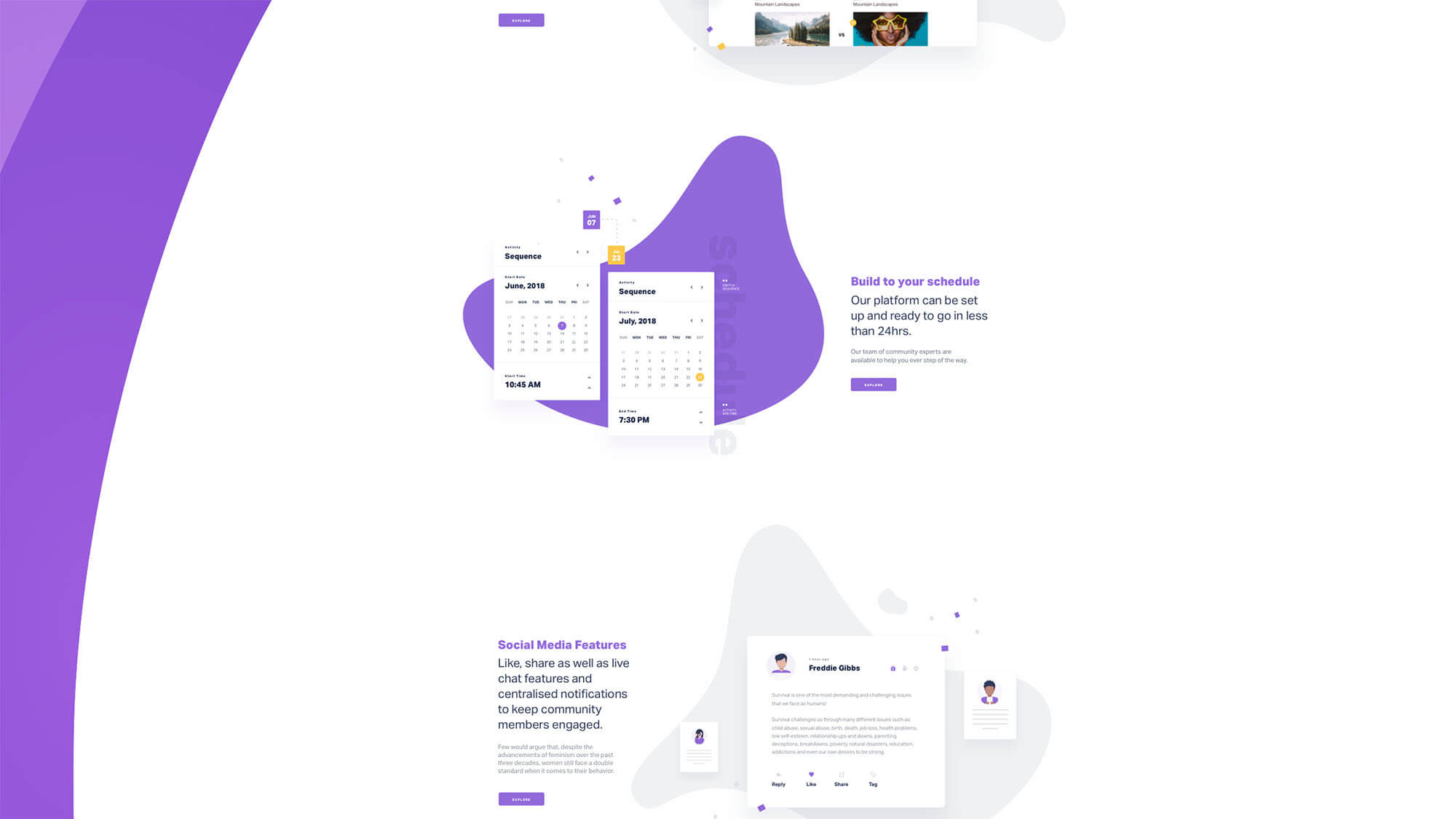 Analytics UI Kit by DtailStudio.com presentation image