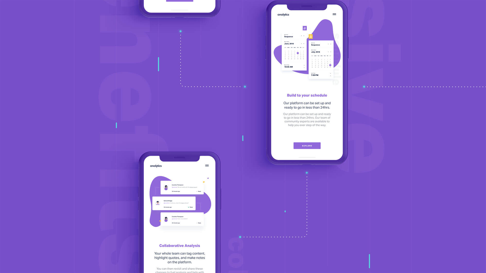 Analytics UI Kit by DtailStudio.com presentation image