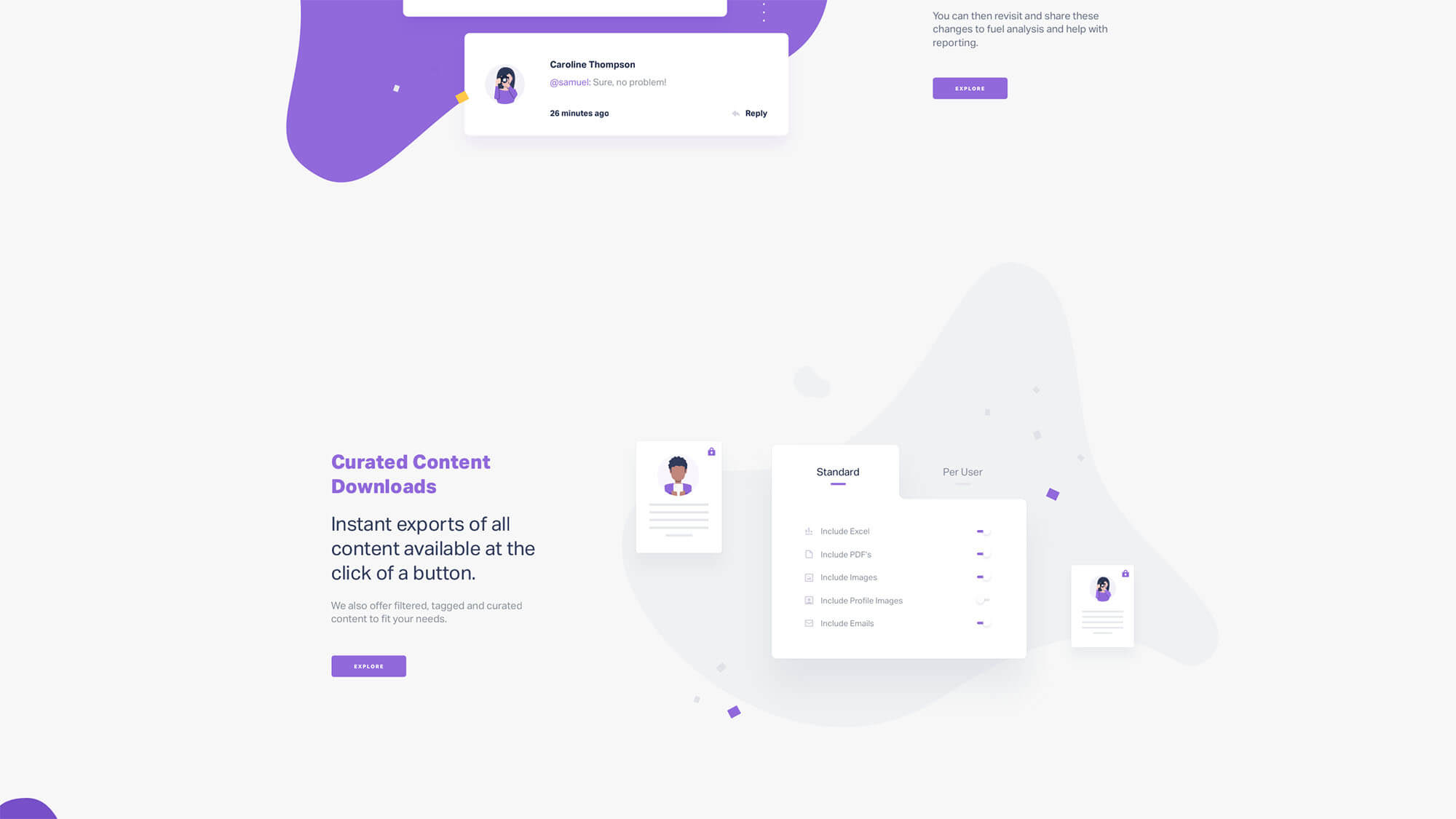 Analytics UI Kit by DtailStudio.com presentation image