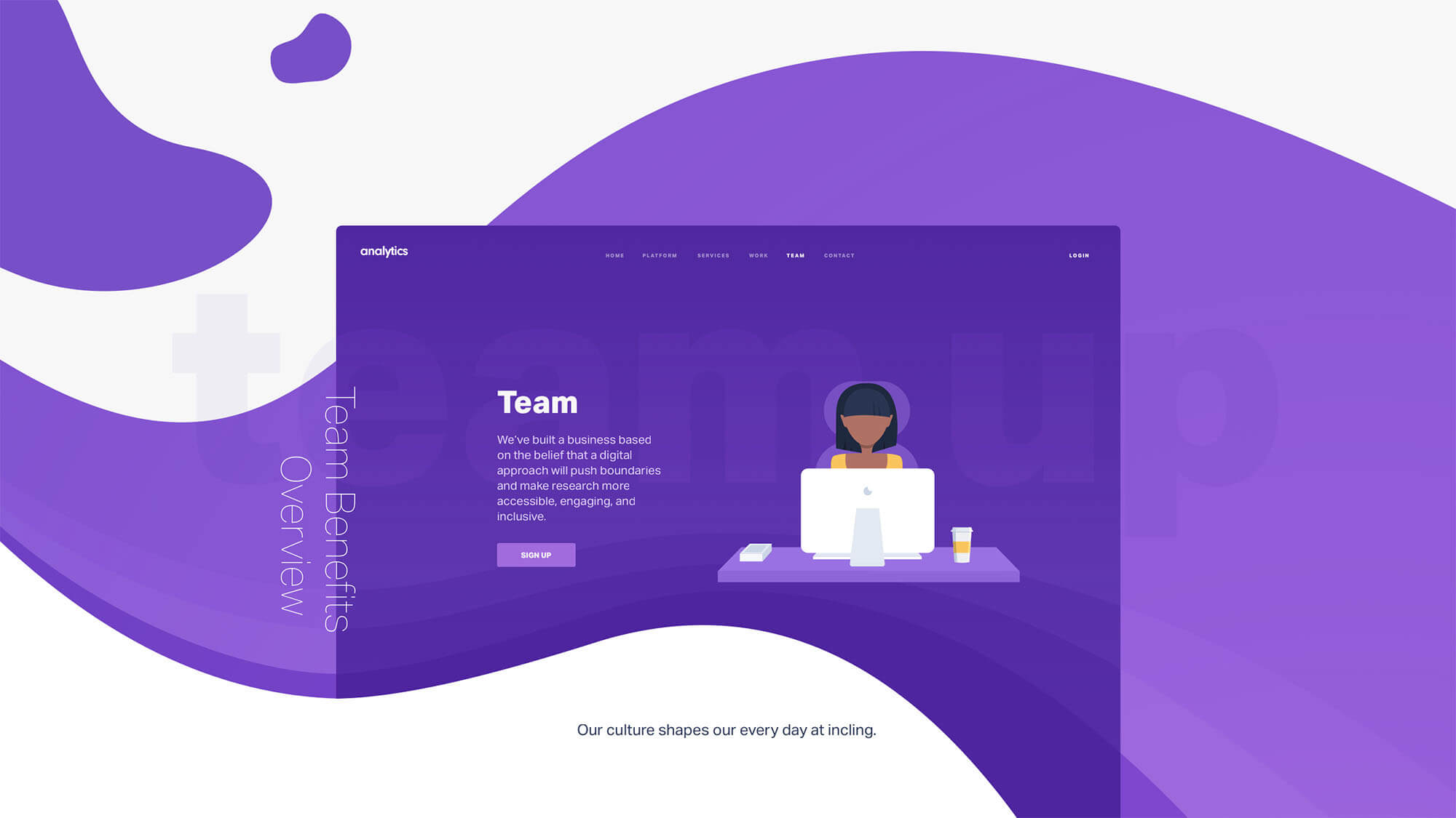 Analytics UI Kit by DtailStudio.com presentation image