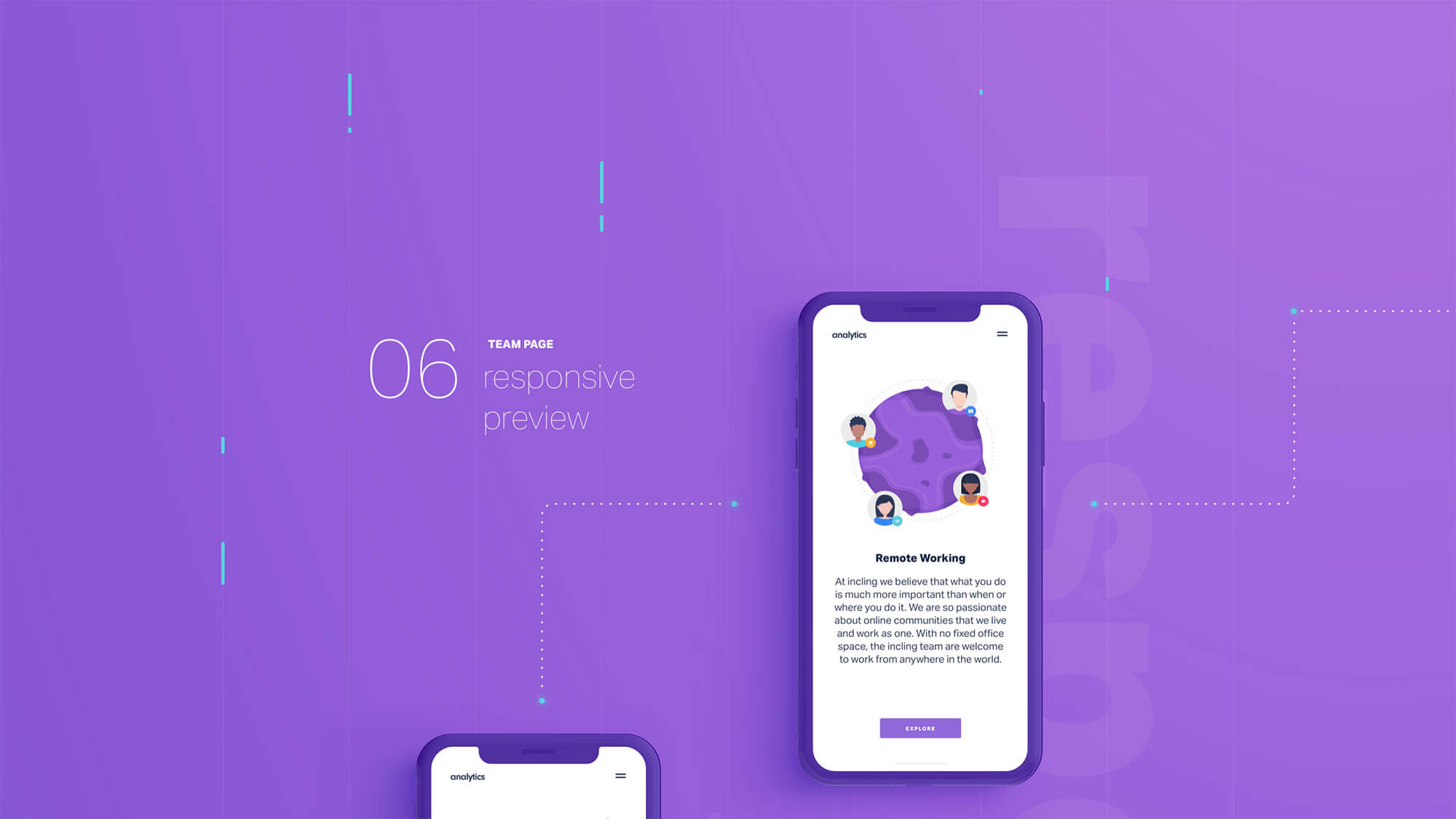 Analytics UI Kit by DtailStudio.com presentation image