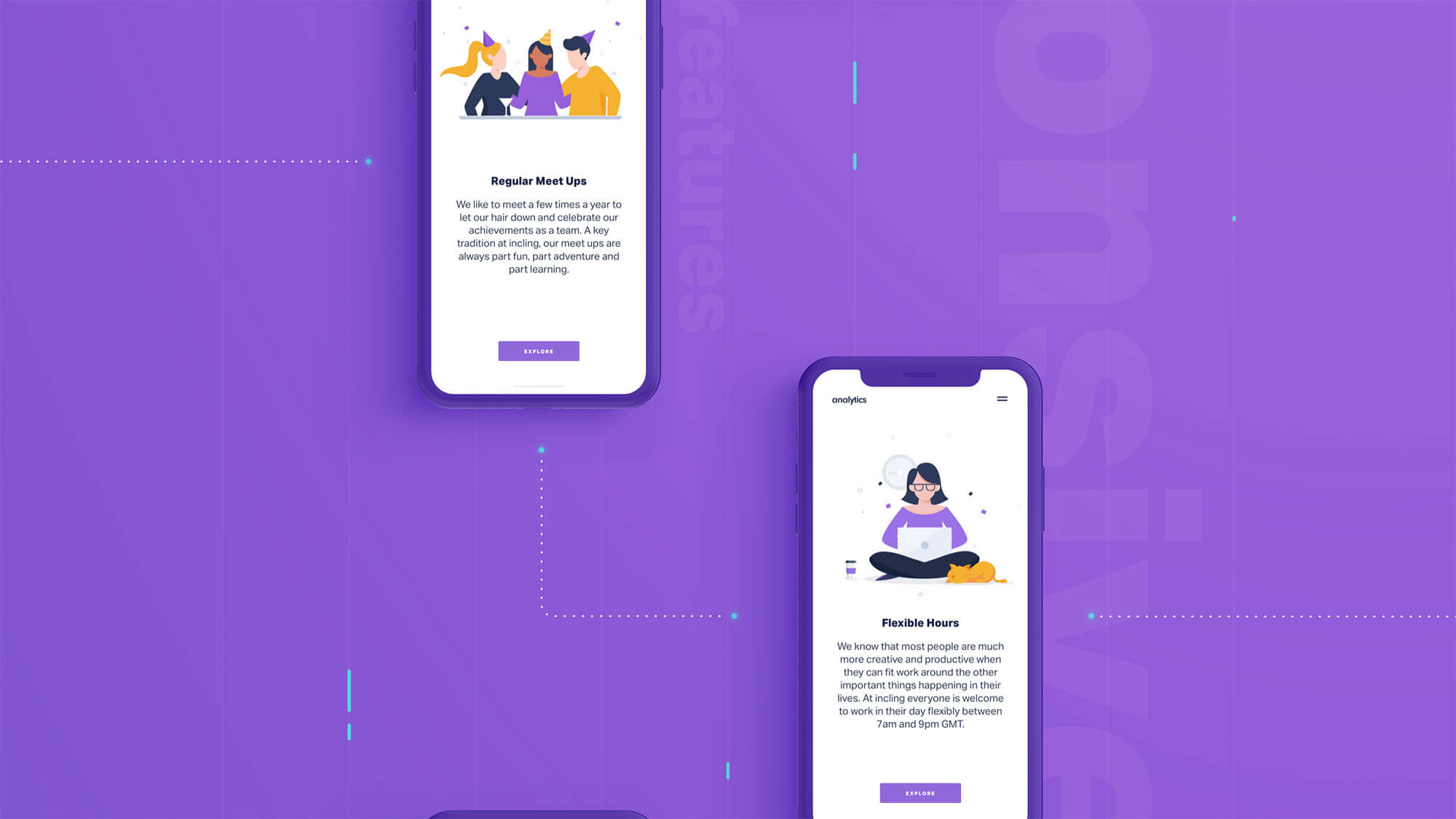 Analytics UI Kit by DtailStudio.com presentation image