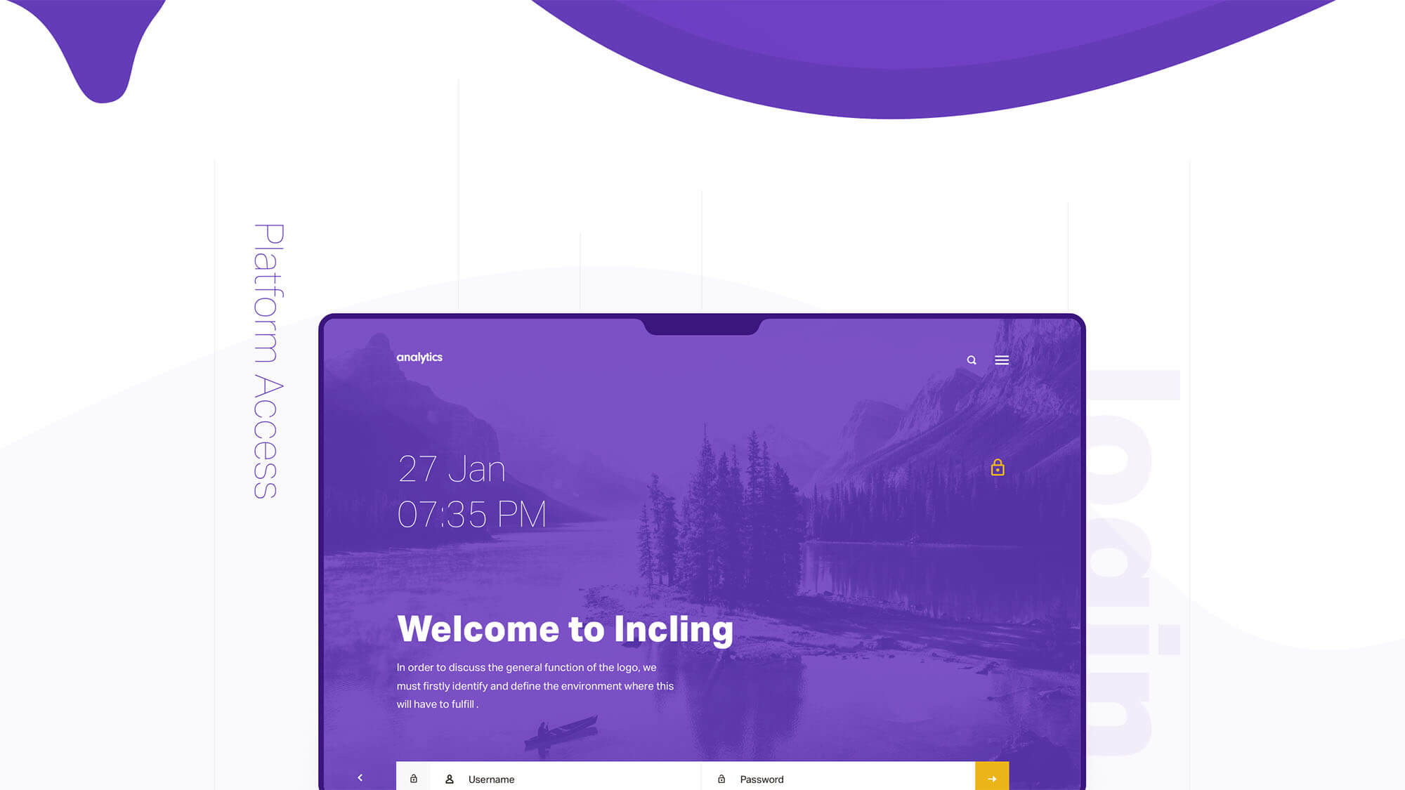 Analytics UI Kit by DtailStudio.com presentation image