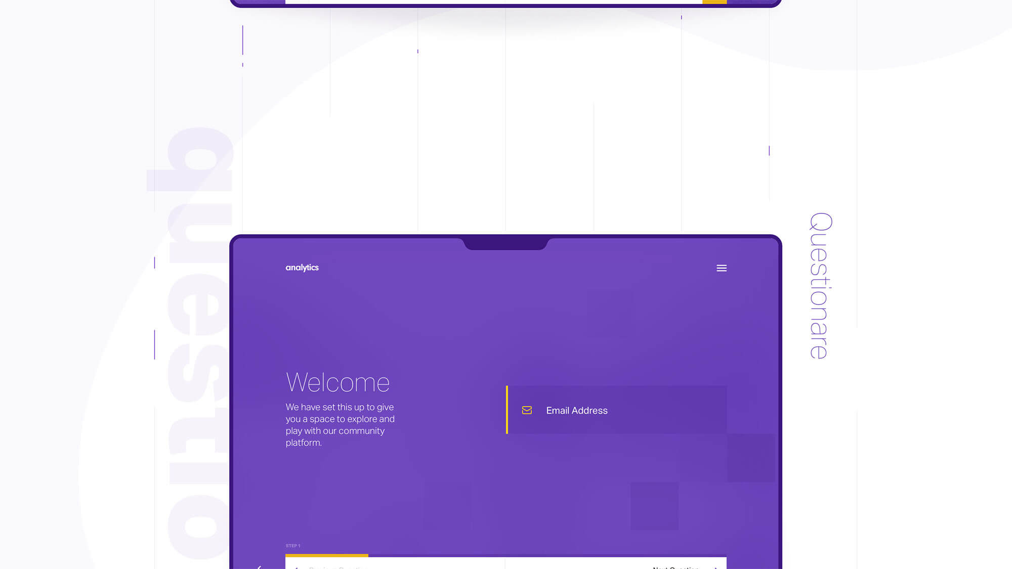 Analytics UI Kit by DtailStudio.com presentation image