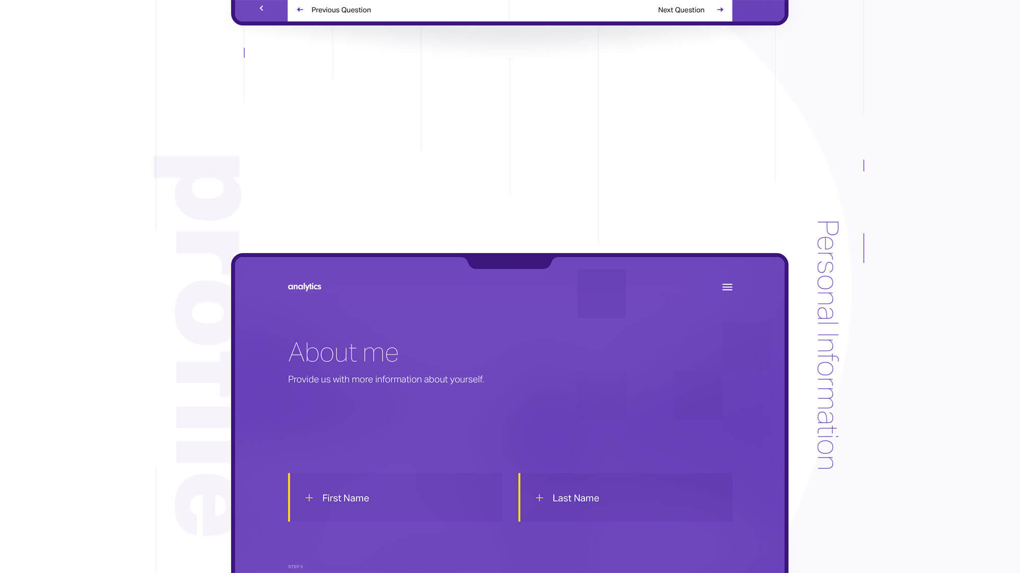 Analytics UI Kit by DtailStudio.com presentation image