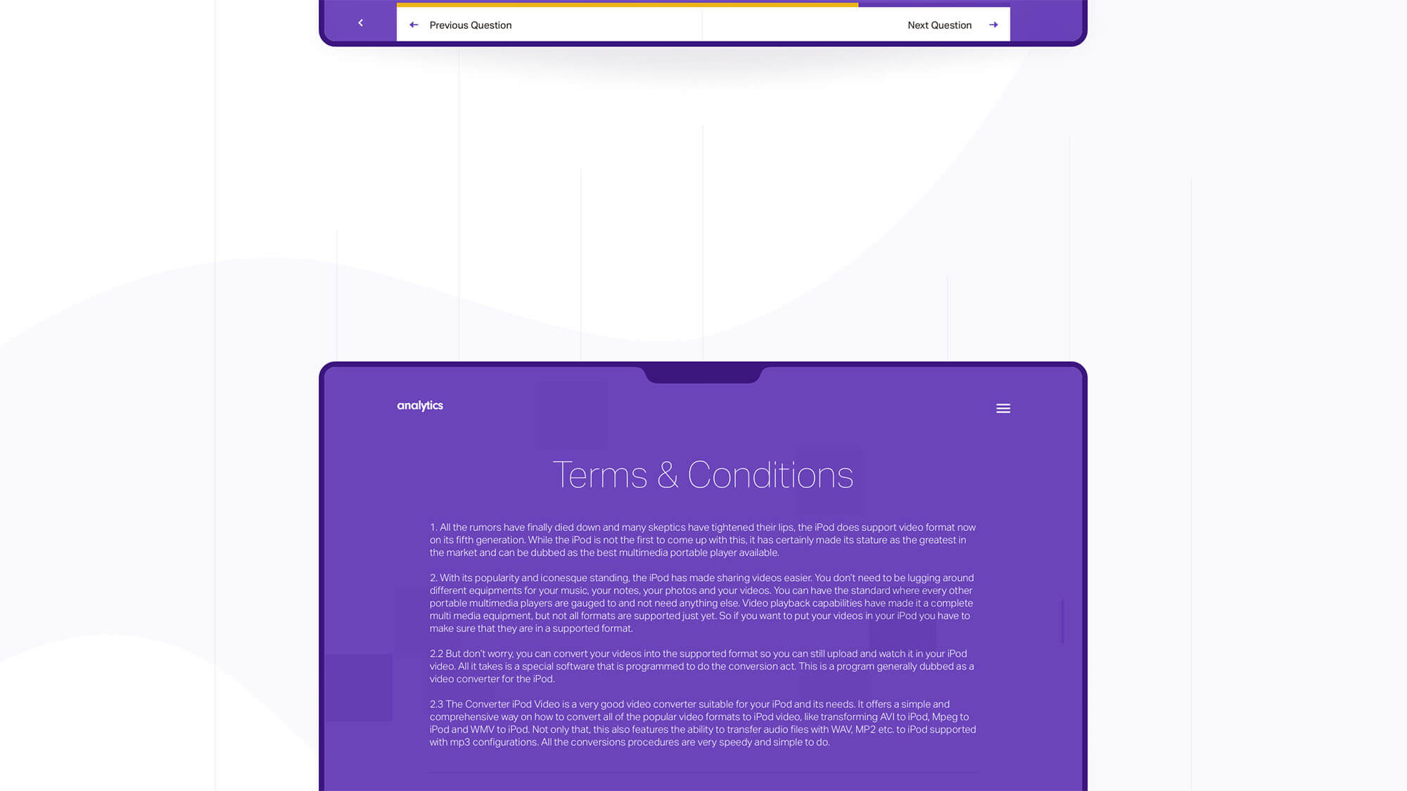 Analytics UI Kit by DtailStudio.com presentation image