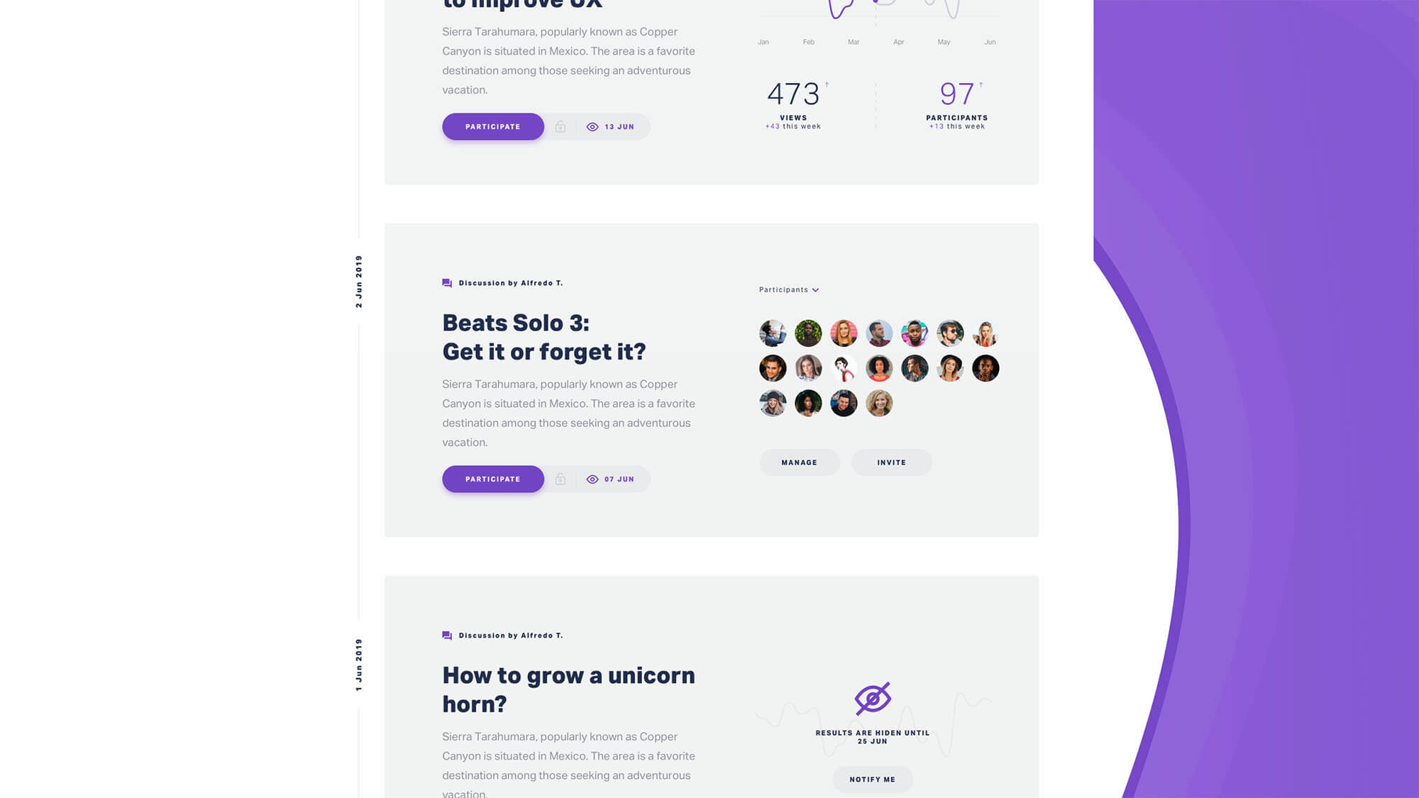 Analytics UI Kit by DtailStudio.com presentation image
