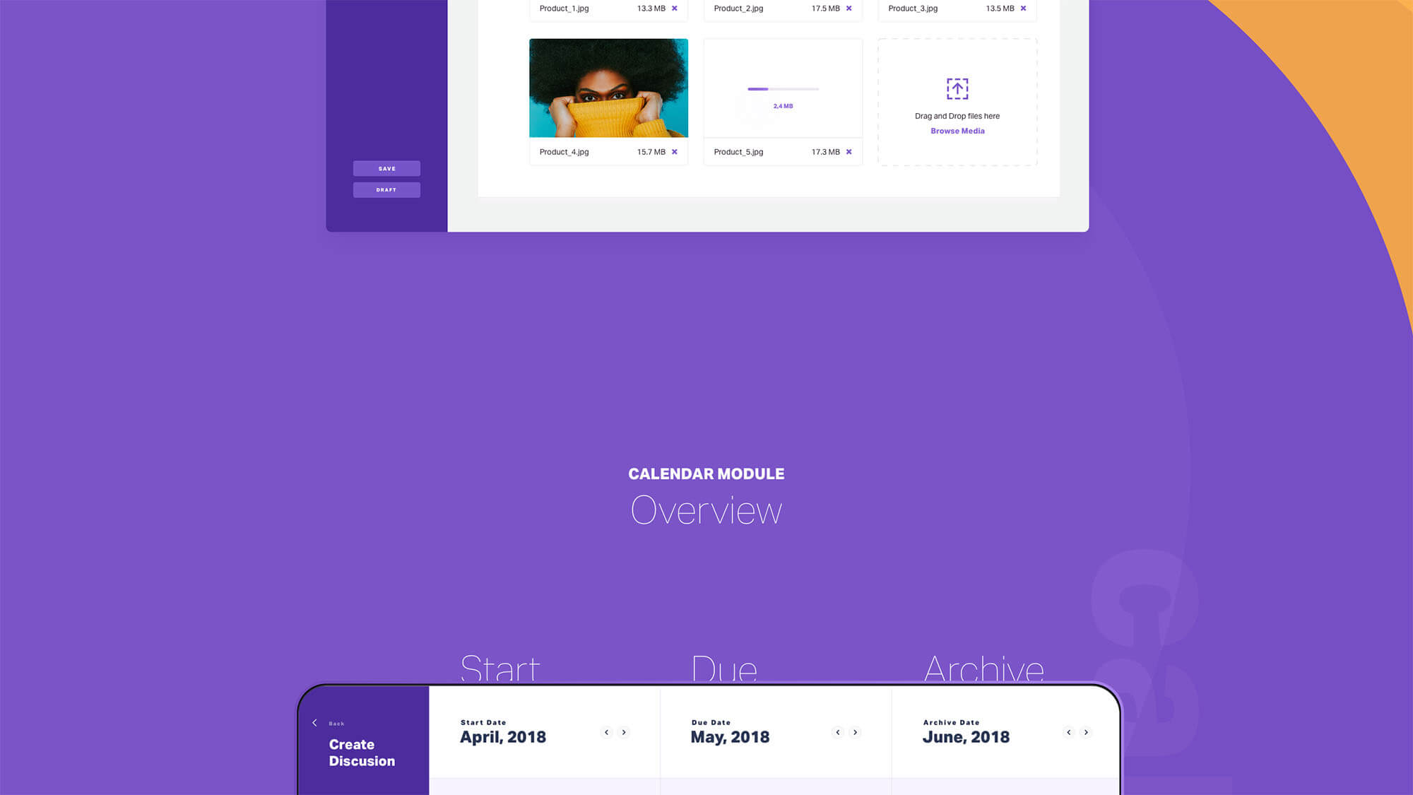 Analytics UI Kit by DtailStudio.com presentation image