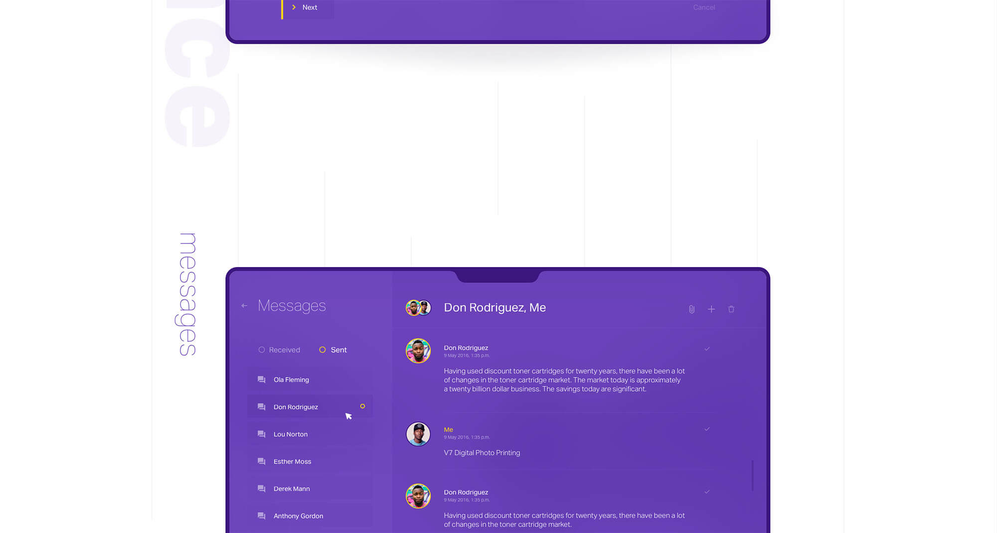 Analytics UI Kit by DtailStudio.com presentation image