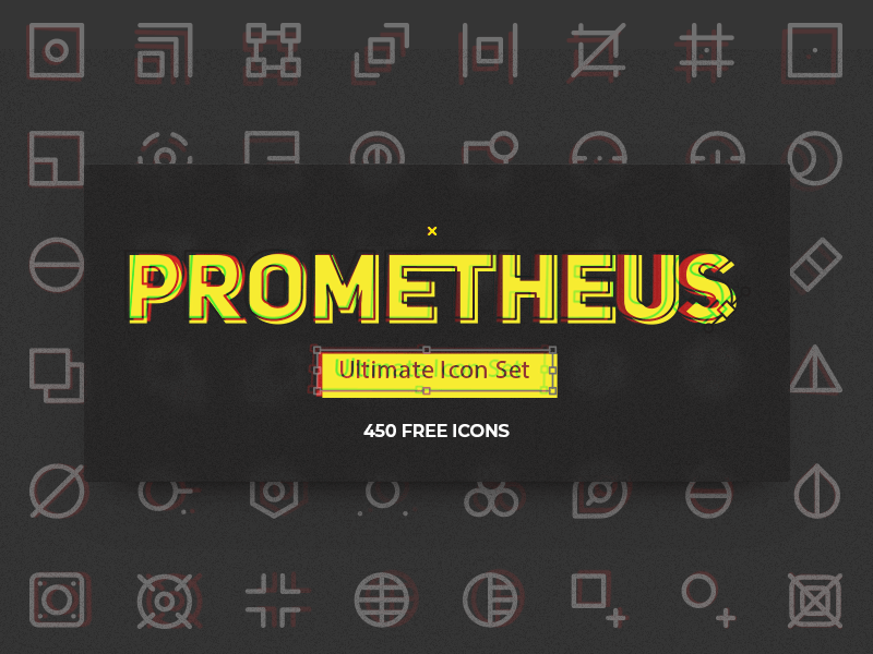 Prometheus Free Icon Set presentation image