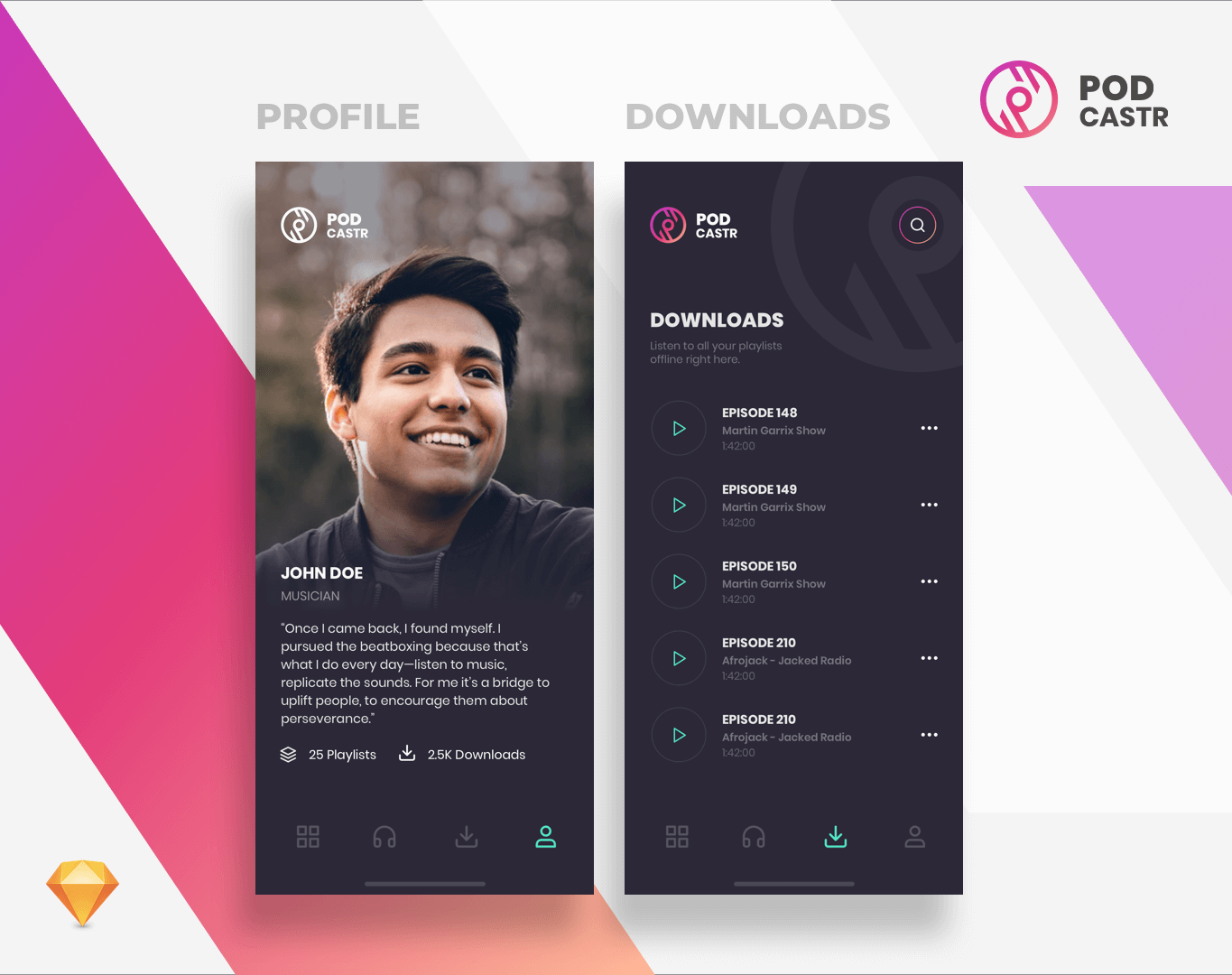 PODCASTR - Let's Go Streaming! presentation image