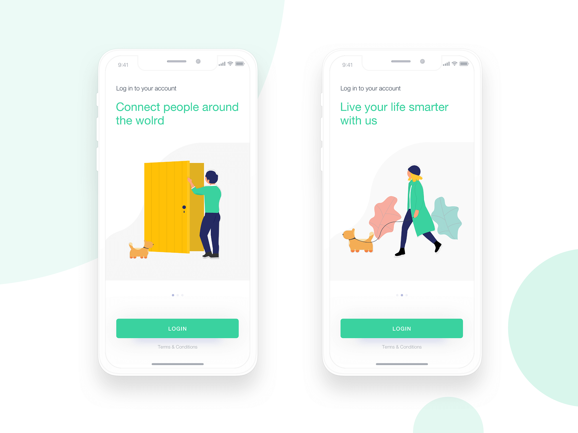 Login Freebie presentation image