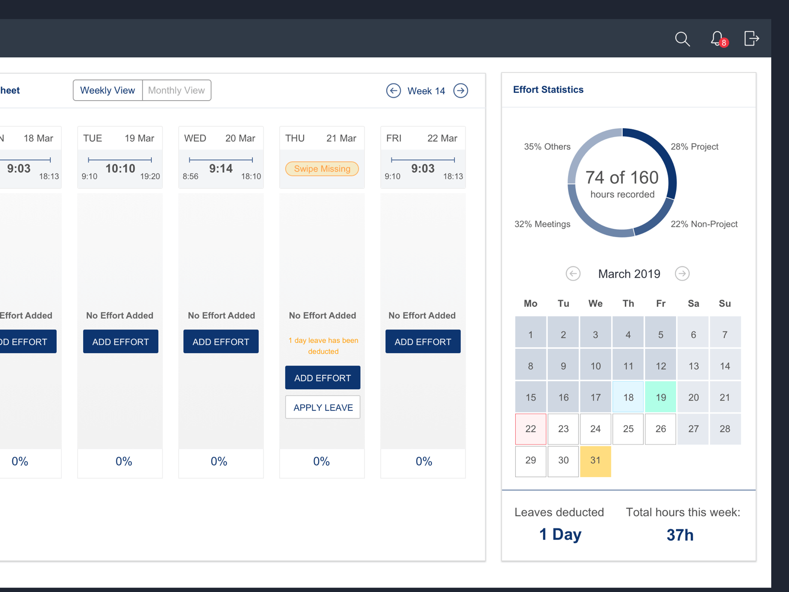 Leave Management presentation image
