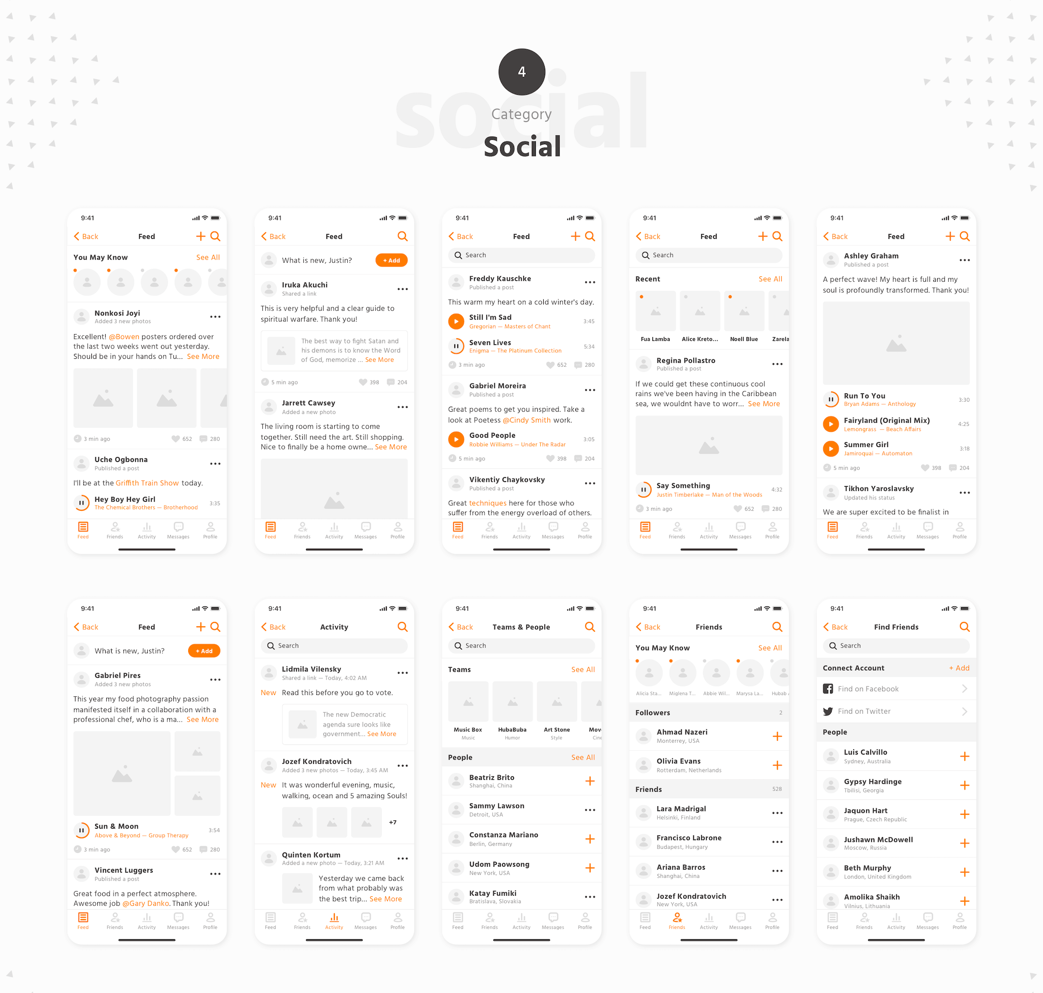Makeapp Wireframe Kit presentation image
