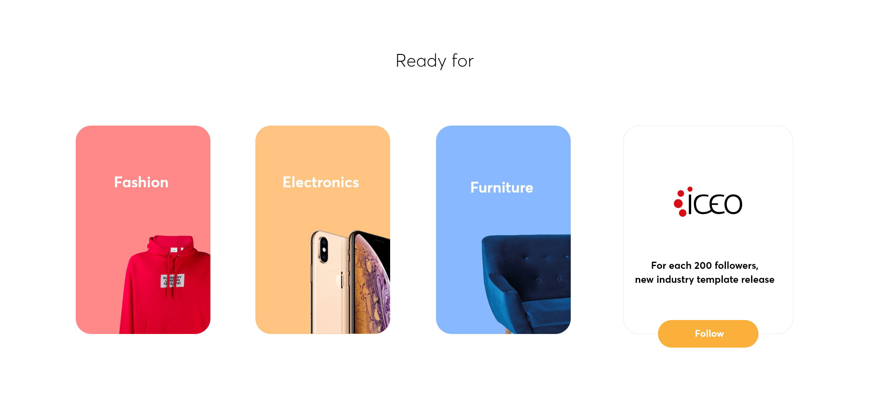 Responsive eCommerce UI kit presentation image